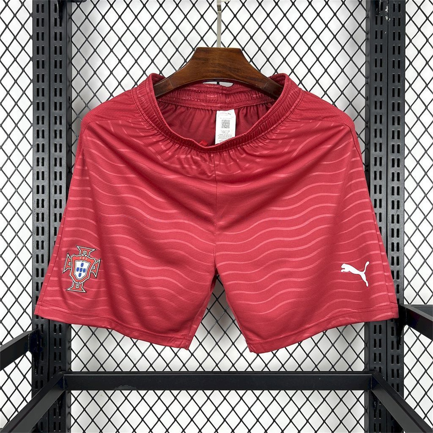 Portugal 2026 Home Red Shorts - Fans Version - UnitedFutballJersey