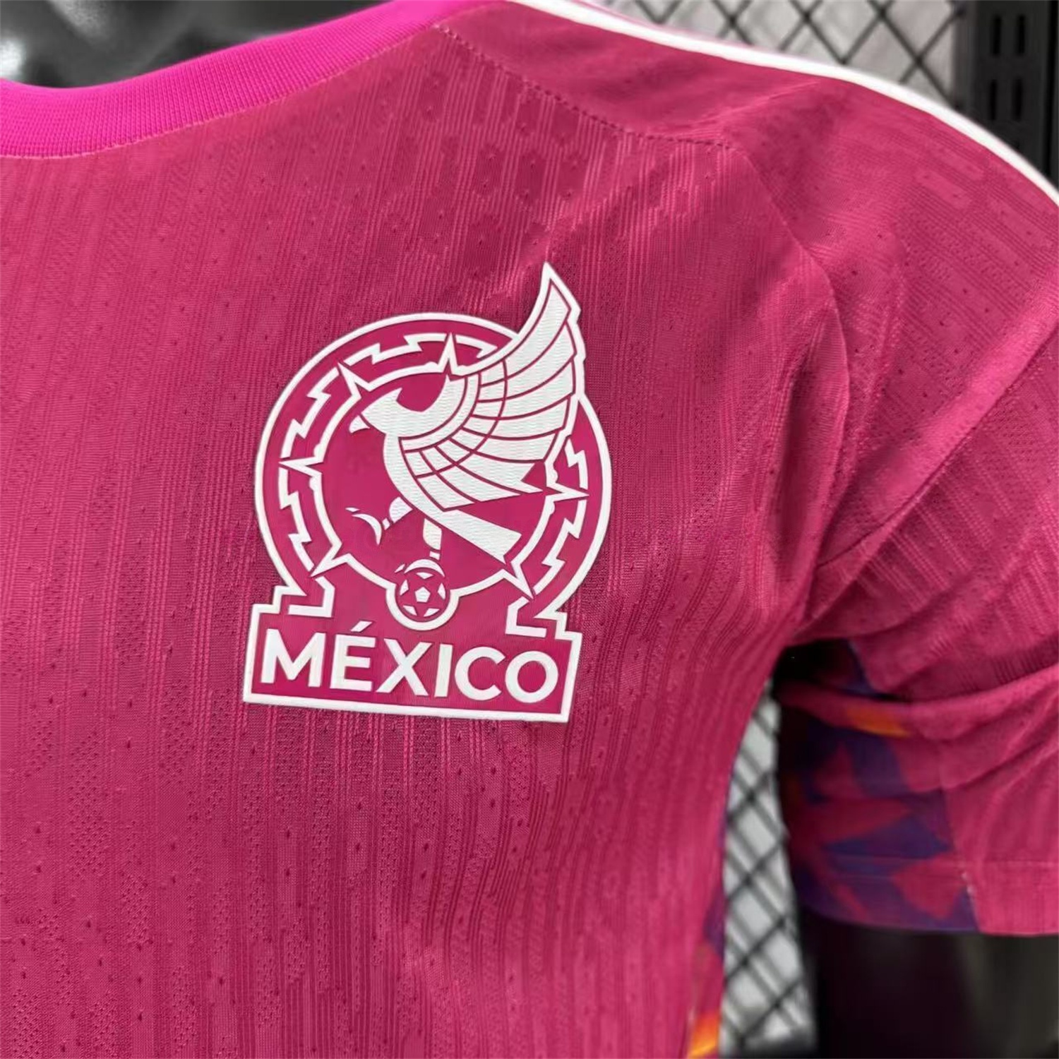 Mexico 2026 Pink Goalkeeper Jersey - Player Version - UnitedFutballJersey