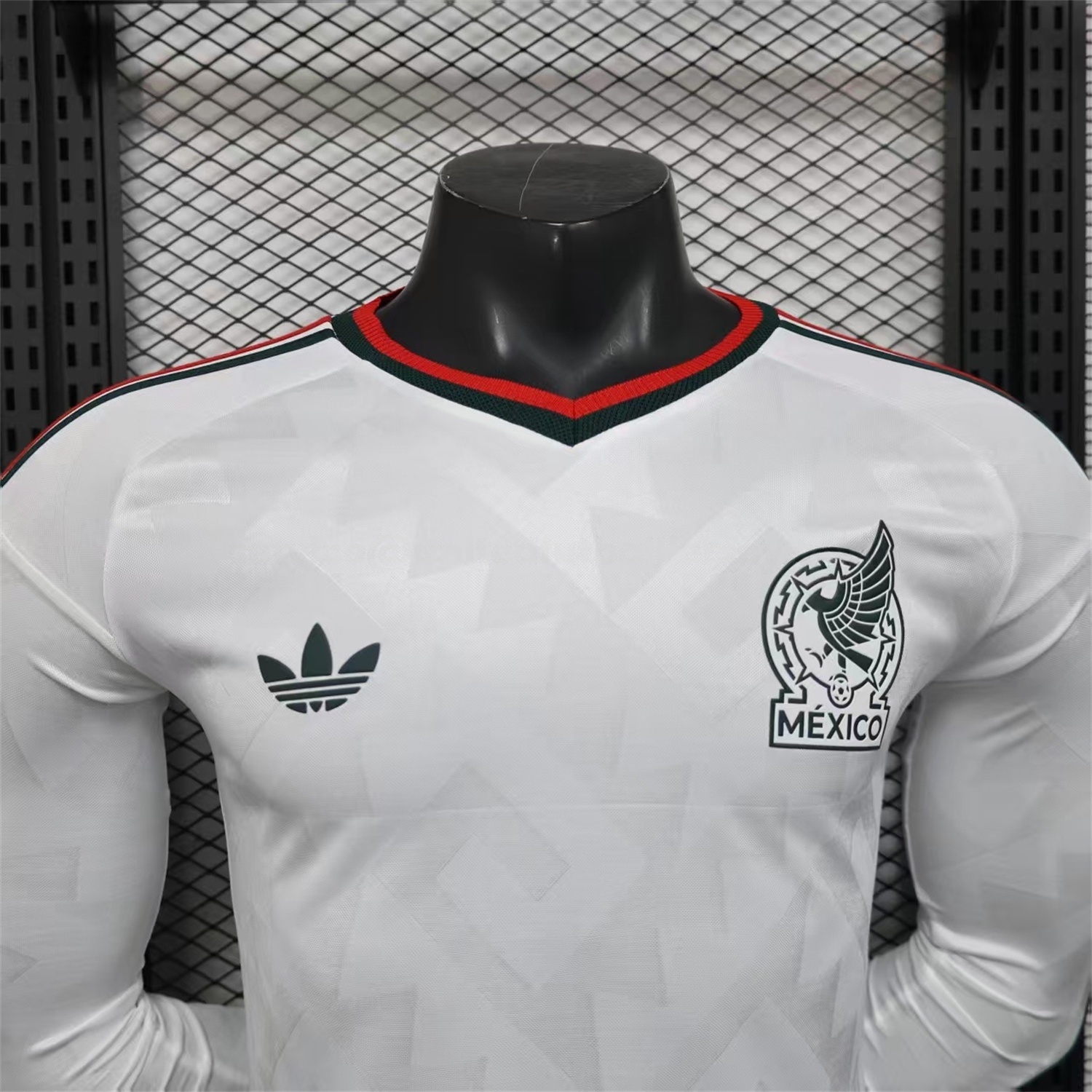 Mexico 2026 Away Long Sleeves Jersey - Player Version - UnitedFutballJersey