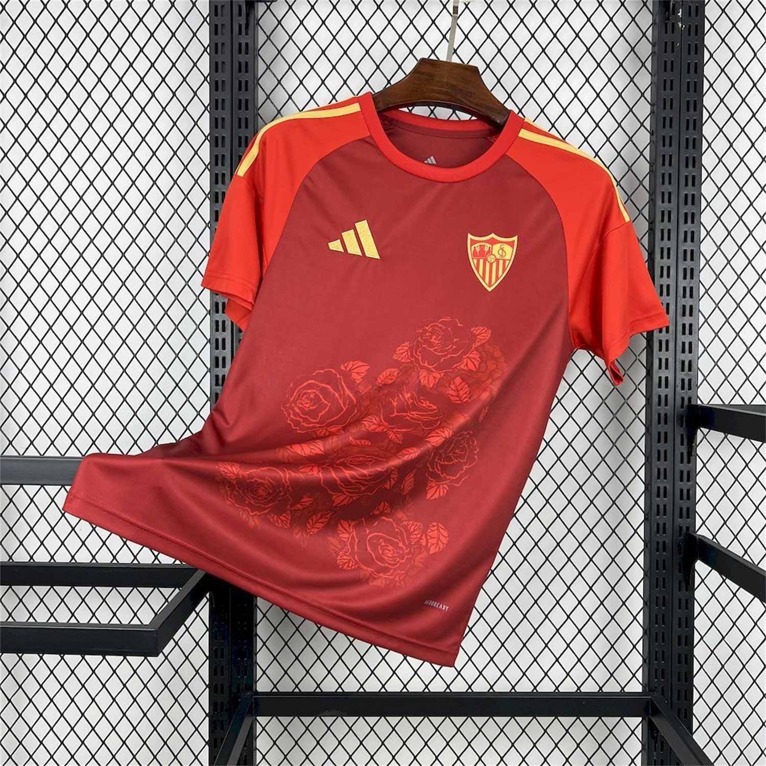 Sevilla 25-26 Red Rose Special Jersey - Fans Version - UnitedFutballJersey