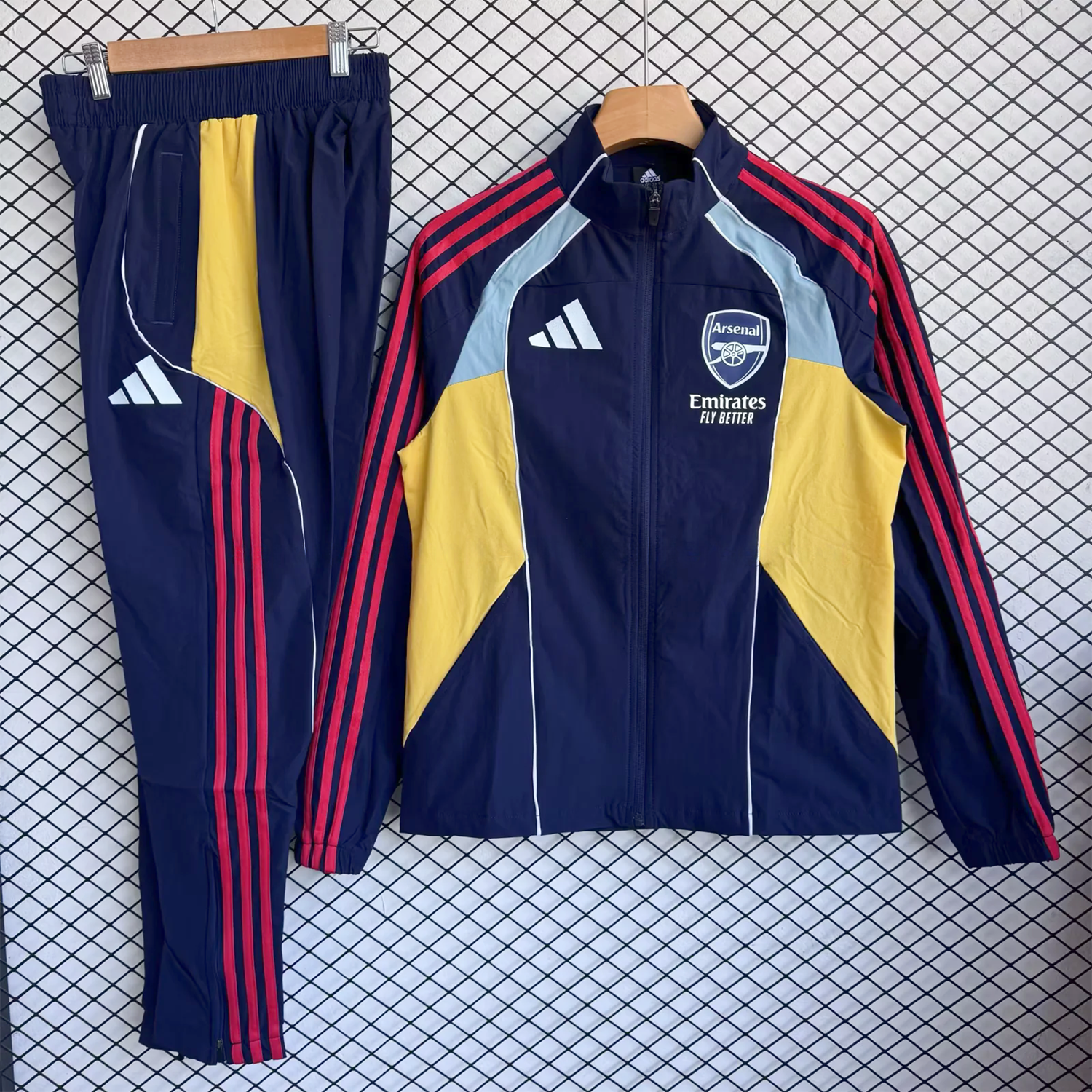 Arsenal 25-26 Windbreaker Training Set - Four Colors Top and Pants - UnitedFutballJersey