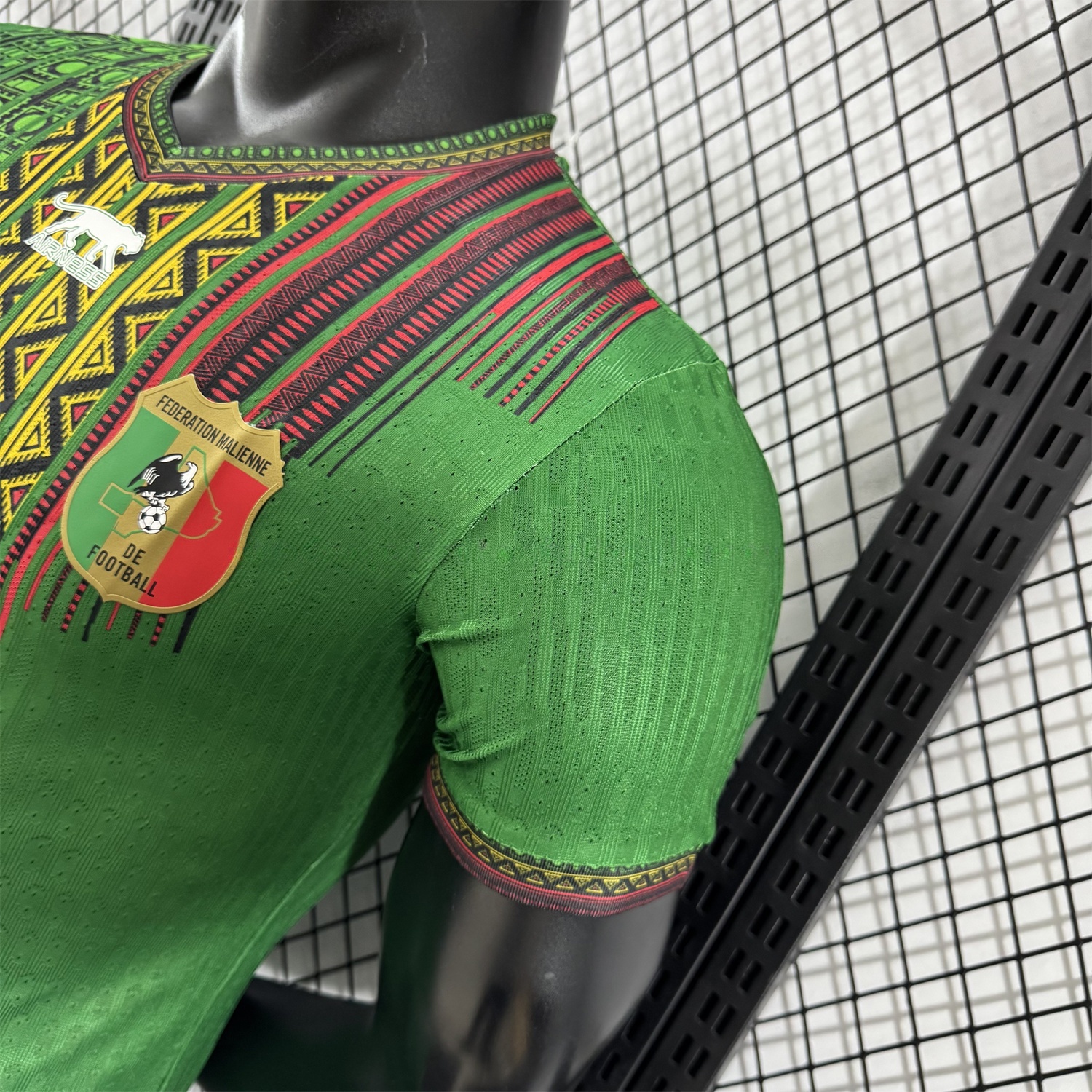 Mali 2025 Away Green Jersey - Player Version - UnitedFutballJersey