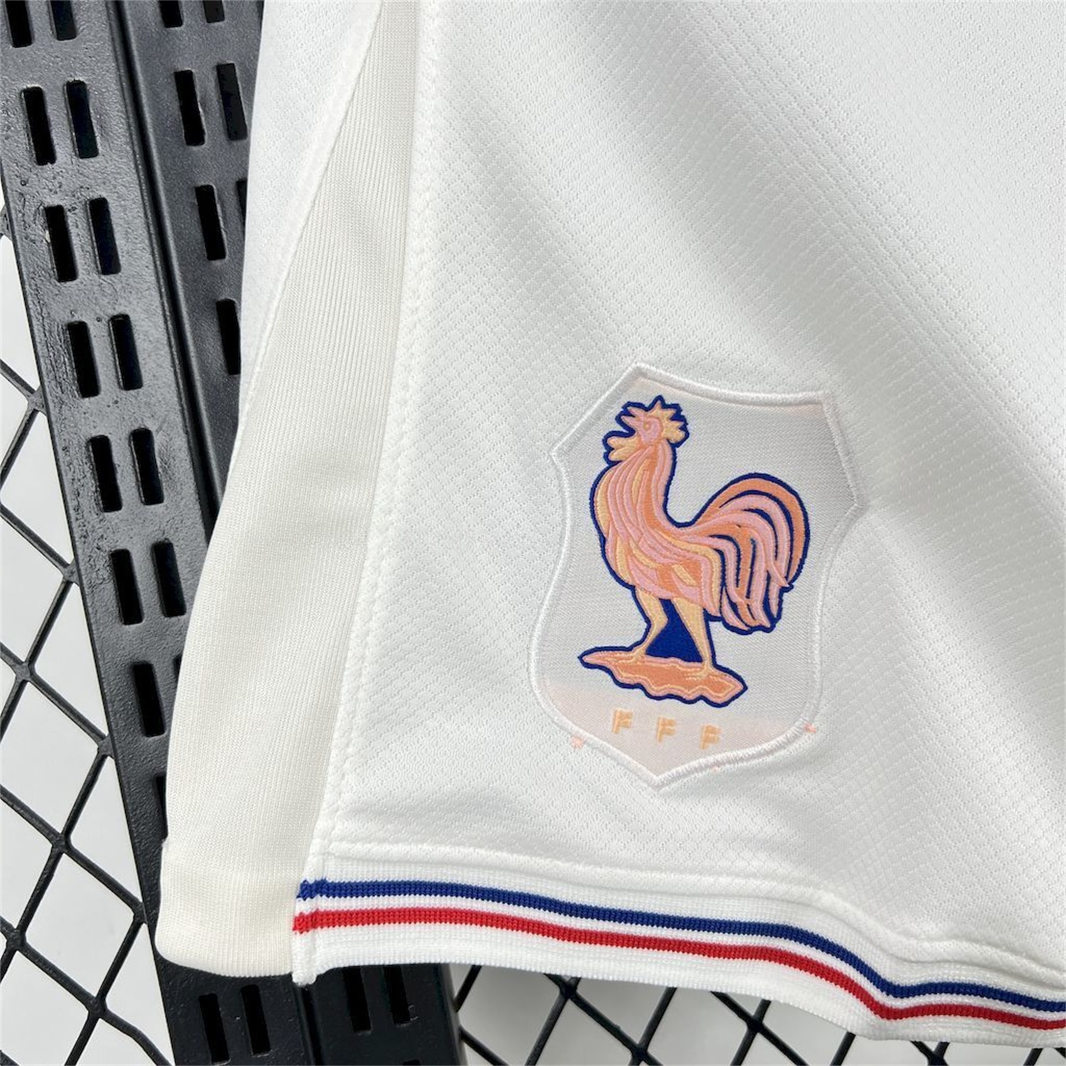 France 2026 Away White Shorts - Fans Version - UnitedFutballJersey