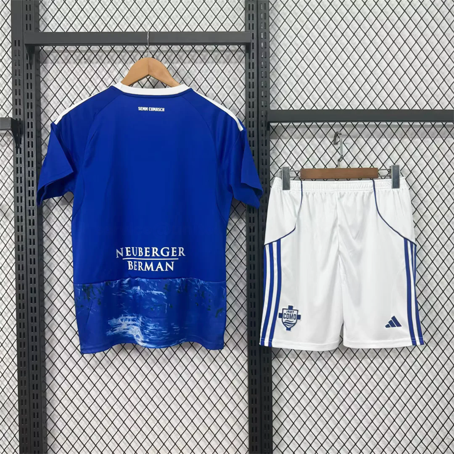 Como 25-26 Home Kids Kit - UnitedFutballJersey