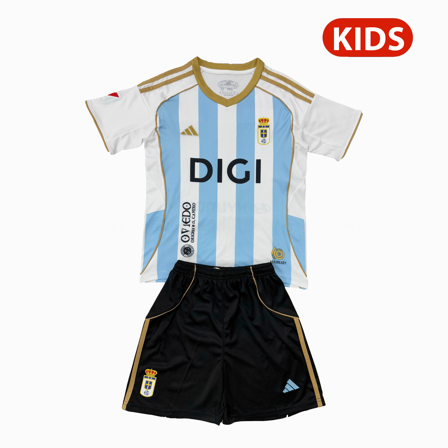 Real Oviedo 25-26 Third Kids Kit - UnitedFutballJersey