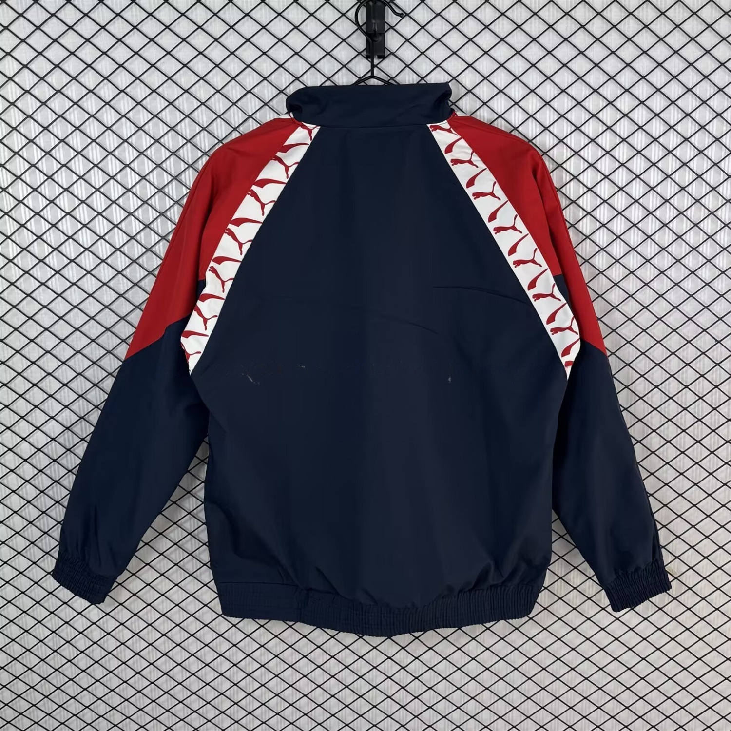 Atletico Madrid 25-26 Windbreaker Jacket - Black - UnitedFutballJersey
