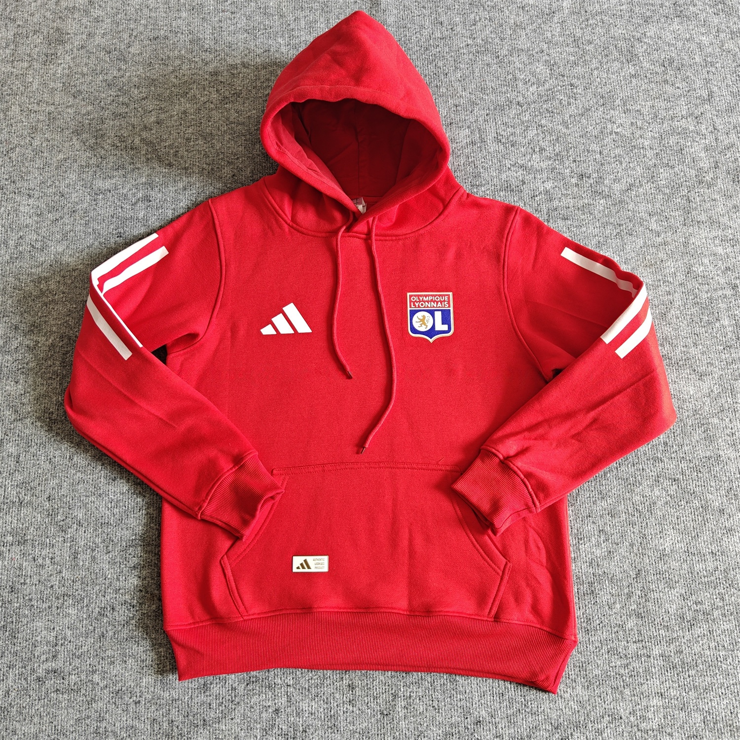 Lyon 25-26 Home Unisex Pullover Hoodie - UnitedFutballJersey