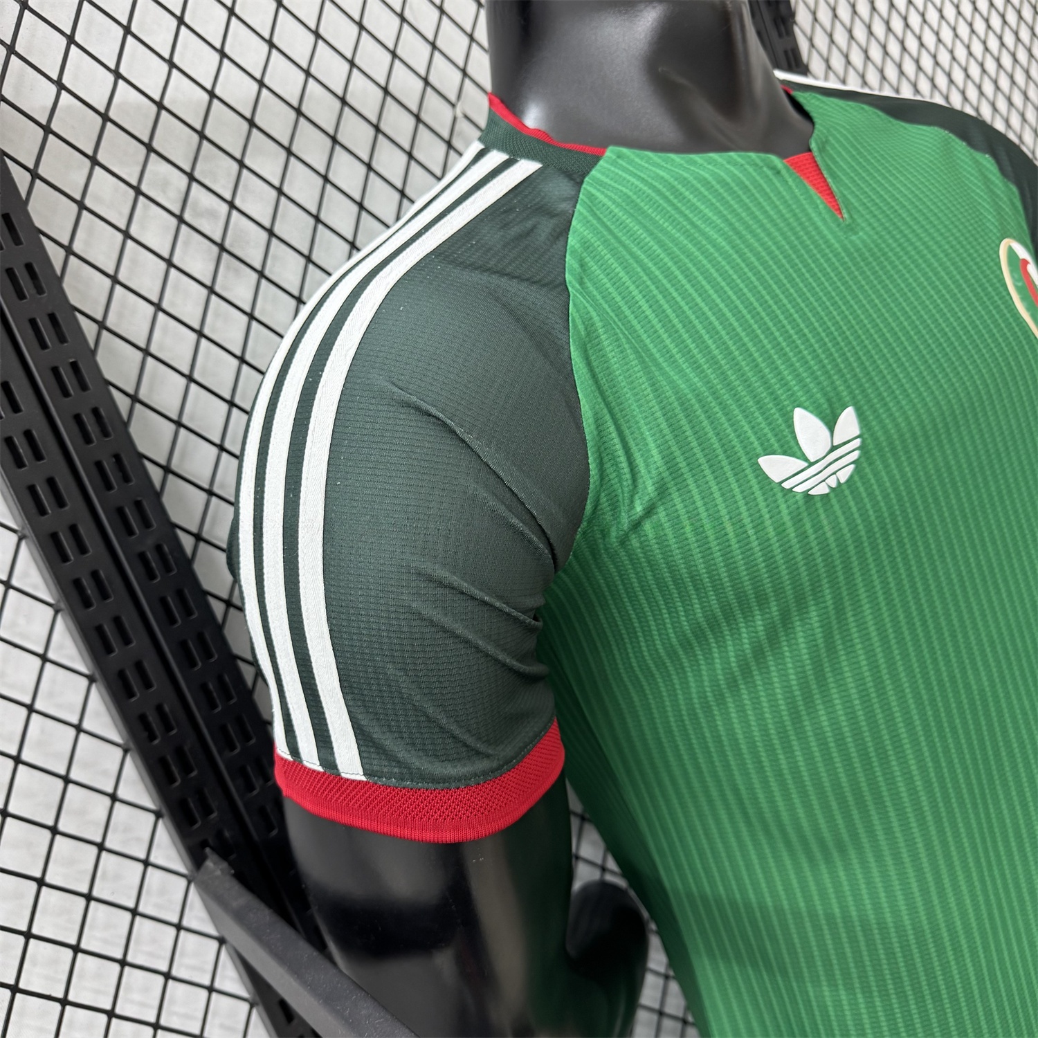 Algeria 2026 Away Green Jersey - Player Version - UnitedFutballJersey