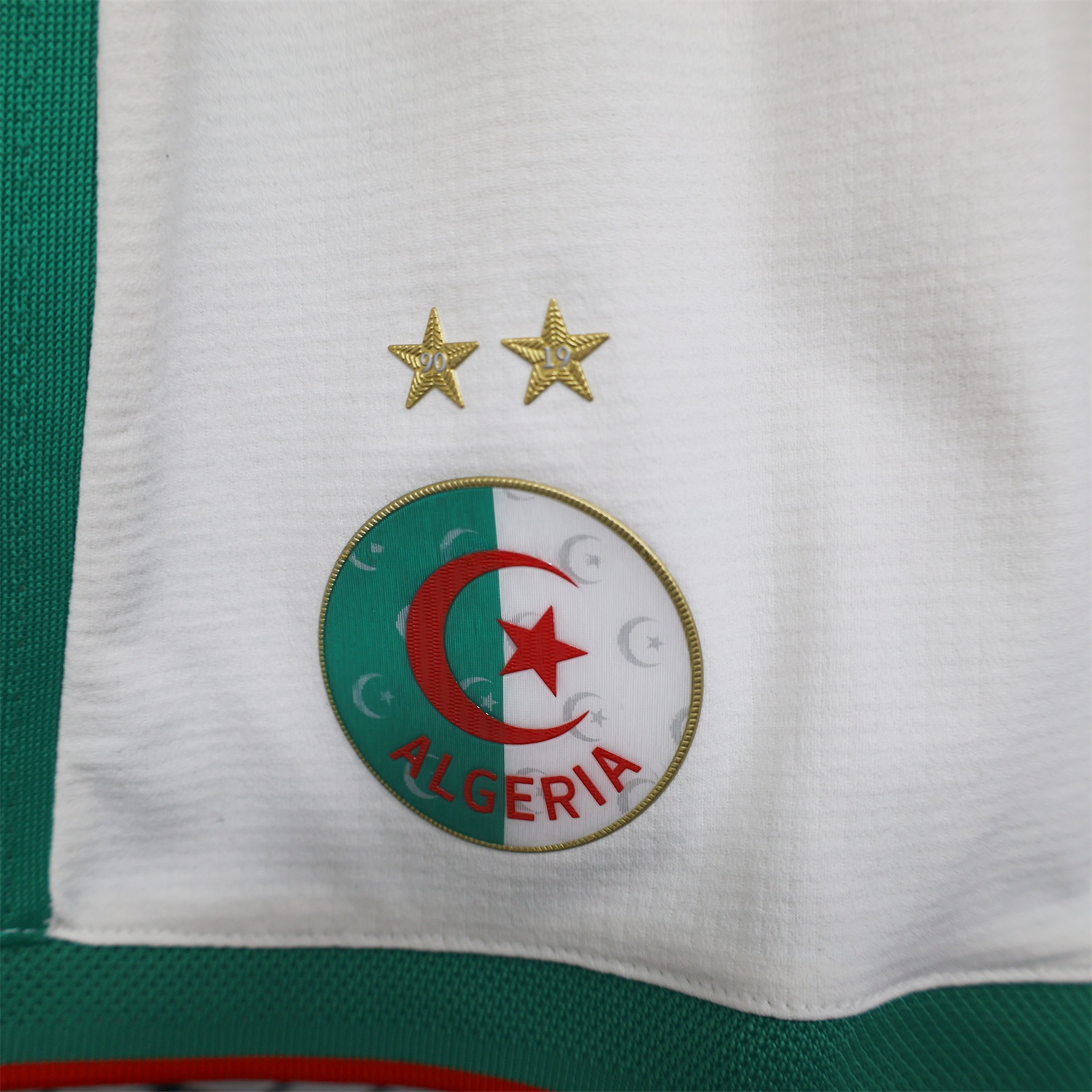 Algeria 2026 Home White Shorts - Player Version - UnitedFutballJersey