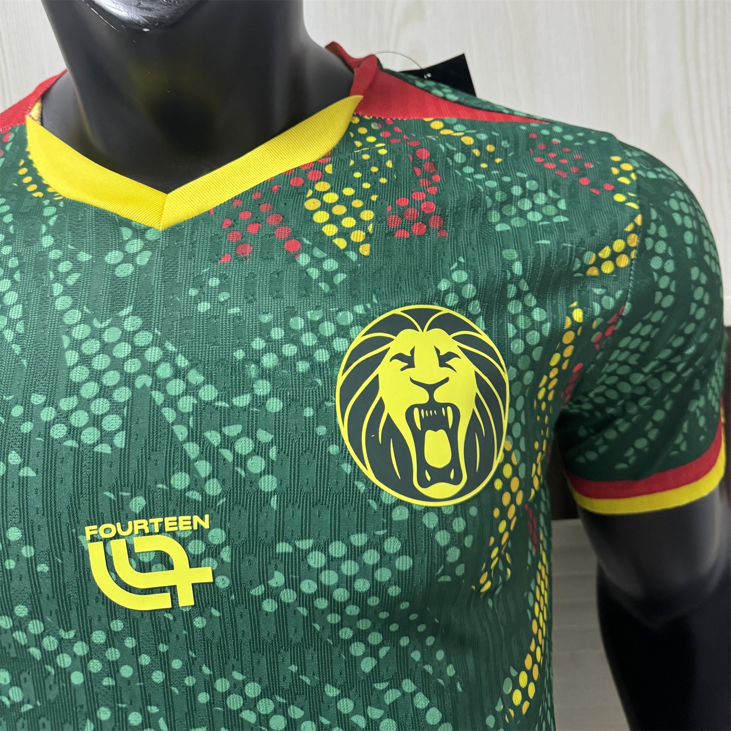 Cameroon 2026 Home Green Jersey - Player Version - UnitedFutballJersey
