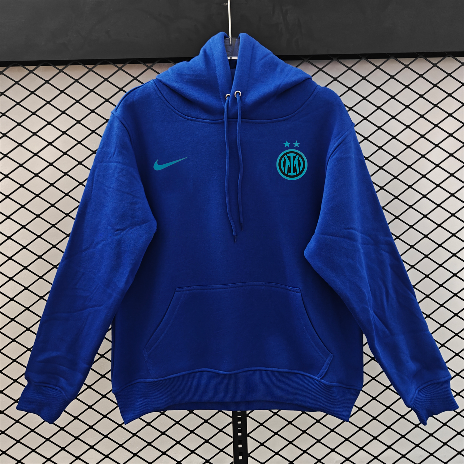 Inter Milan 25-26 Third Blue Icon Unisex Pullover Hoodie - UnitedFutballJersey