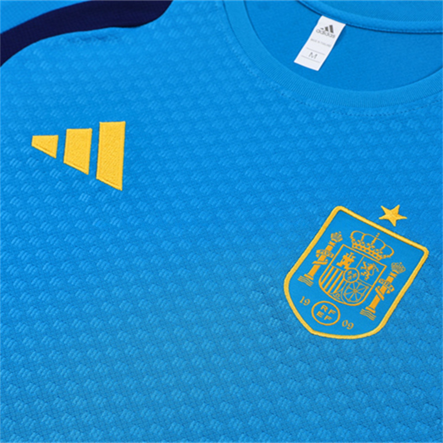 Spain 2026 Kids Short-Sleeve Training Set - Lake Blue Top & Shorts - UnitedFutballJersey