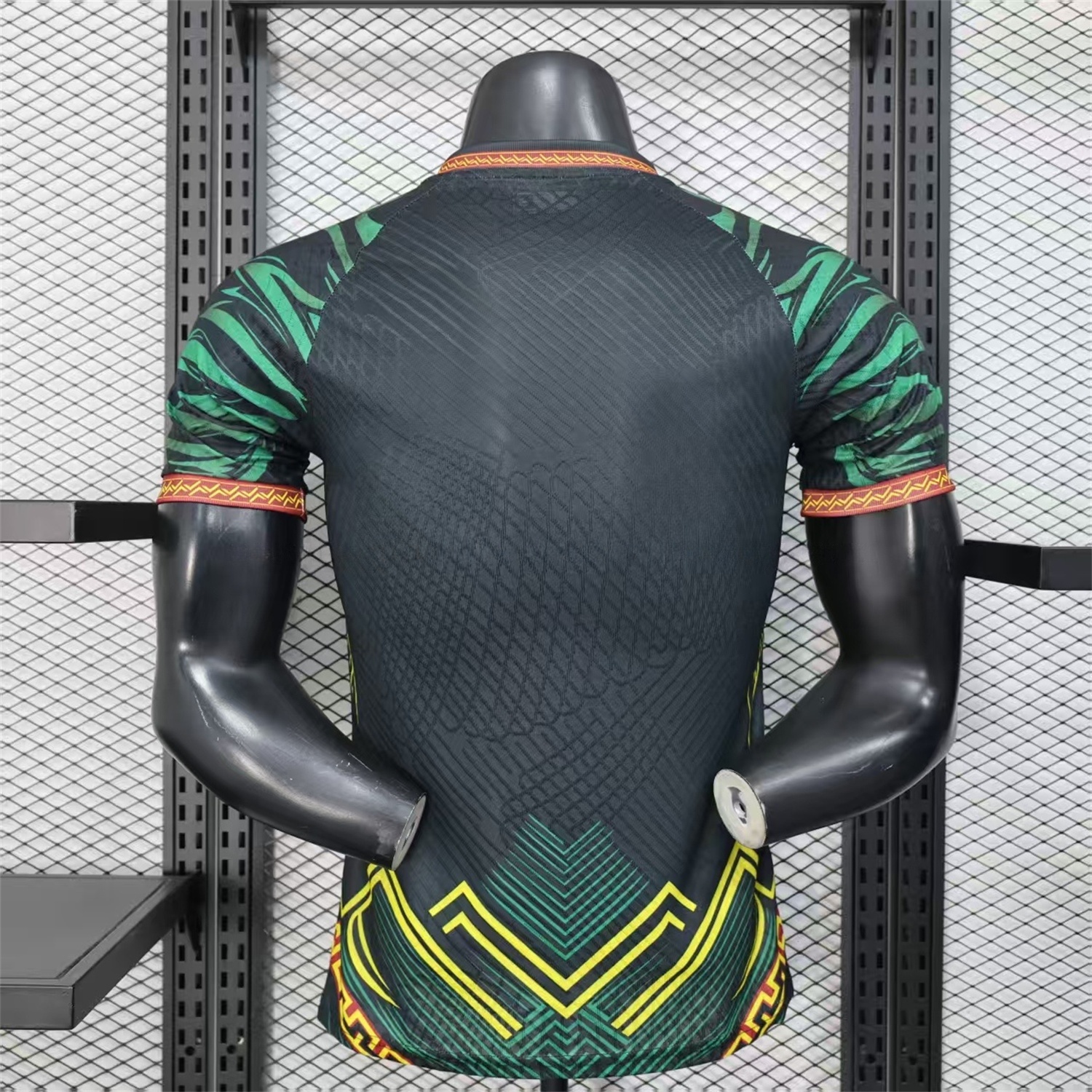 Mali 2026 Eagle Black Green Jersey - Player Version - UnitedFutballJersey