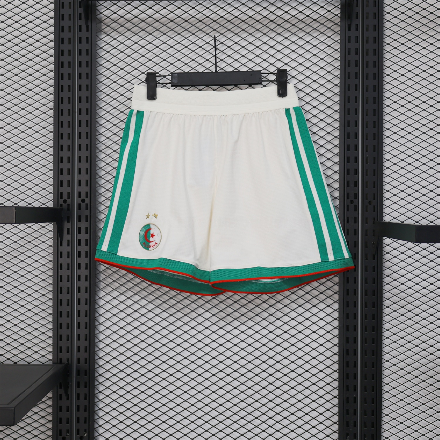 Algeria 2026 Home White Shorts - Player Version - UnitedFutballJersey