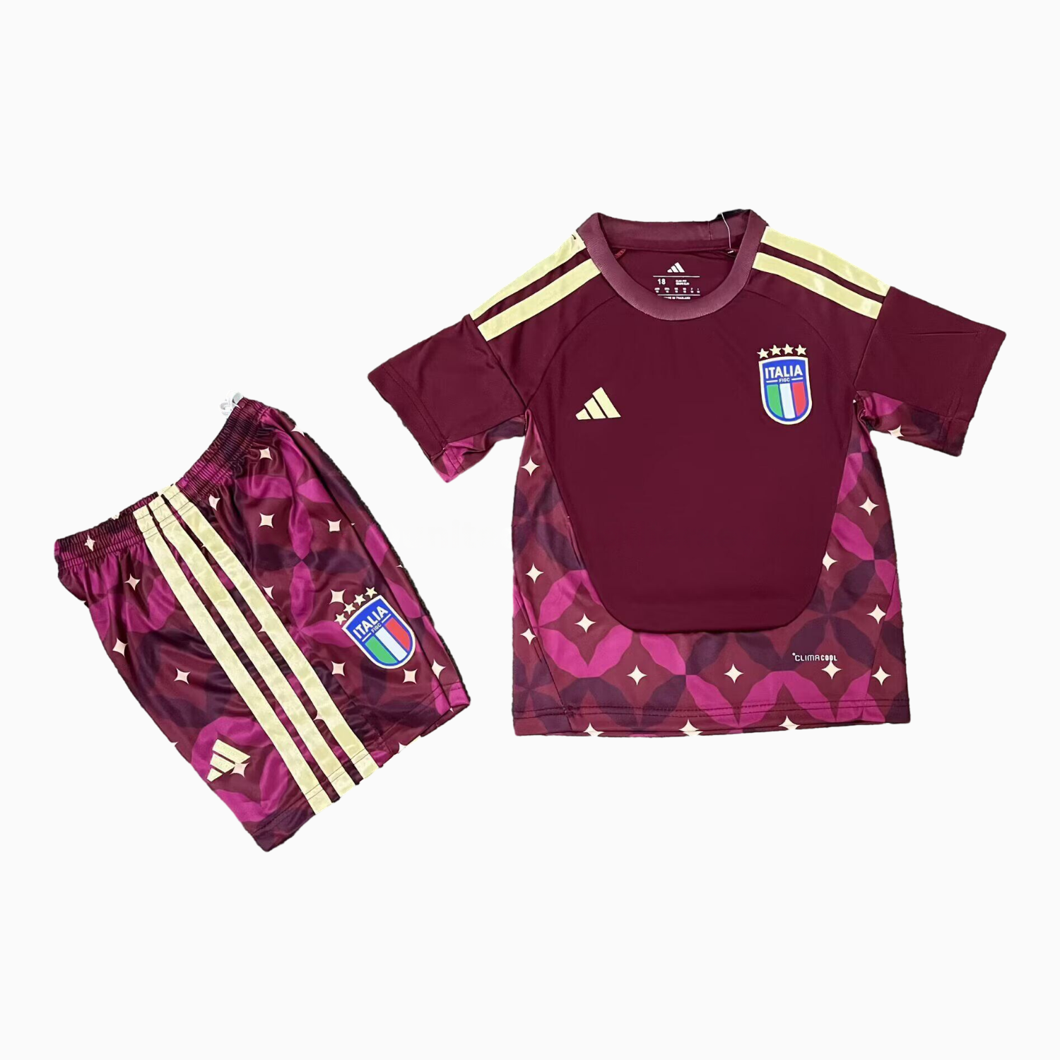 Italy 2026 Goalkeeper Red Kids Kit - UnitedFutballJersey