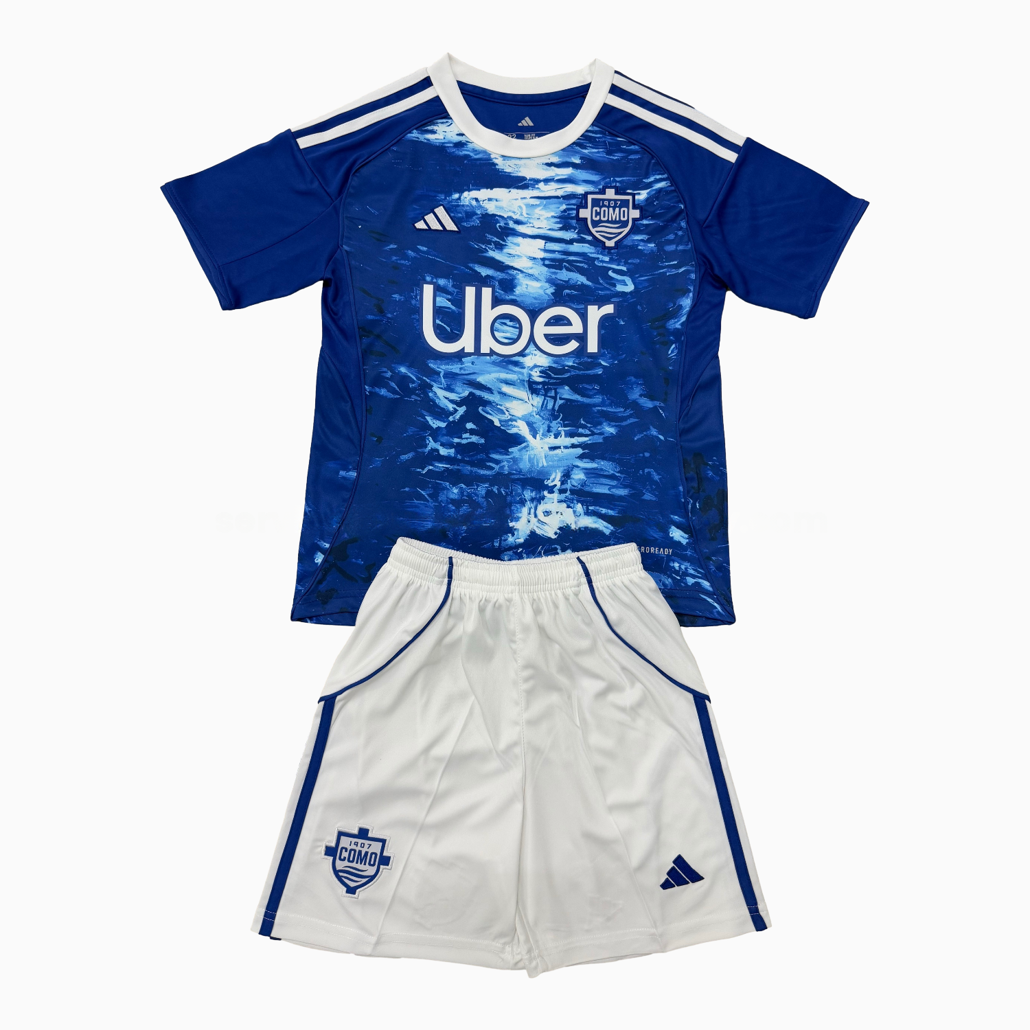 Como 25-26 Home Men's Adult Jersey Set - Fans Version - UnitedFutballJersey