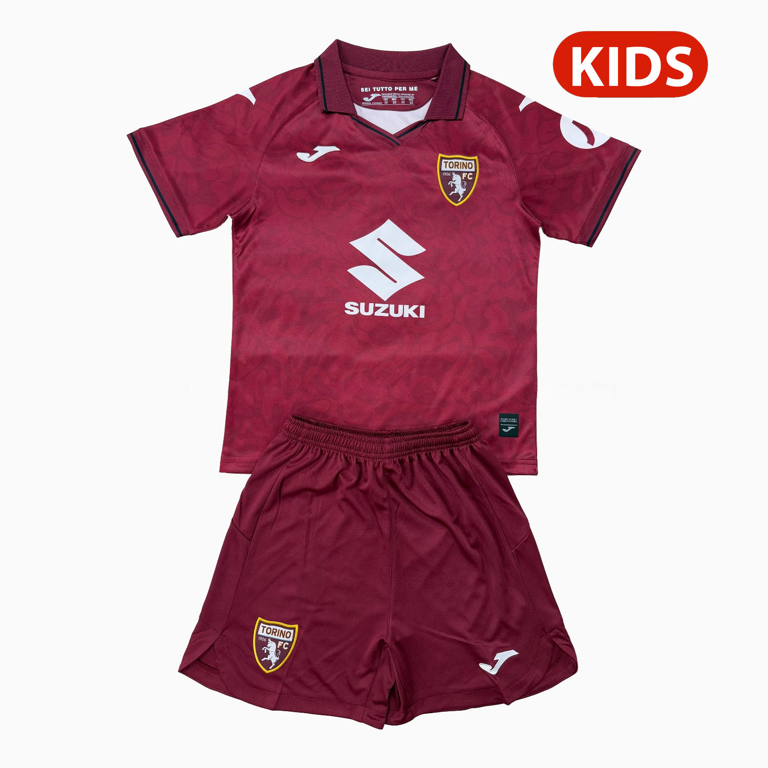 Torino 25-26 Home Kids Kit - UnitedFutballJersey