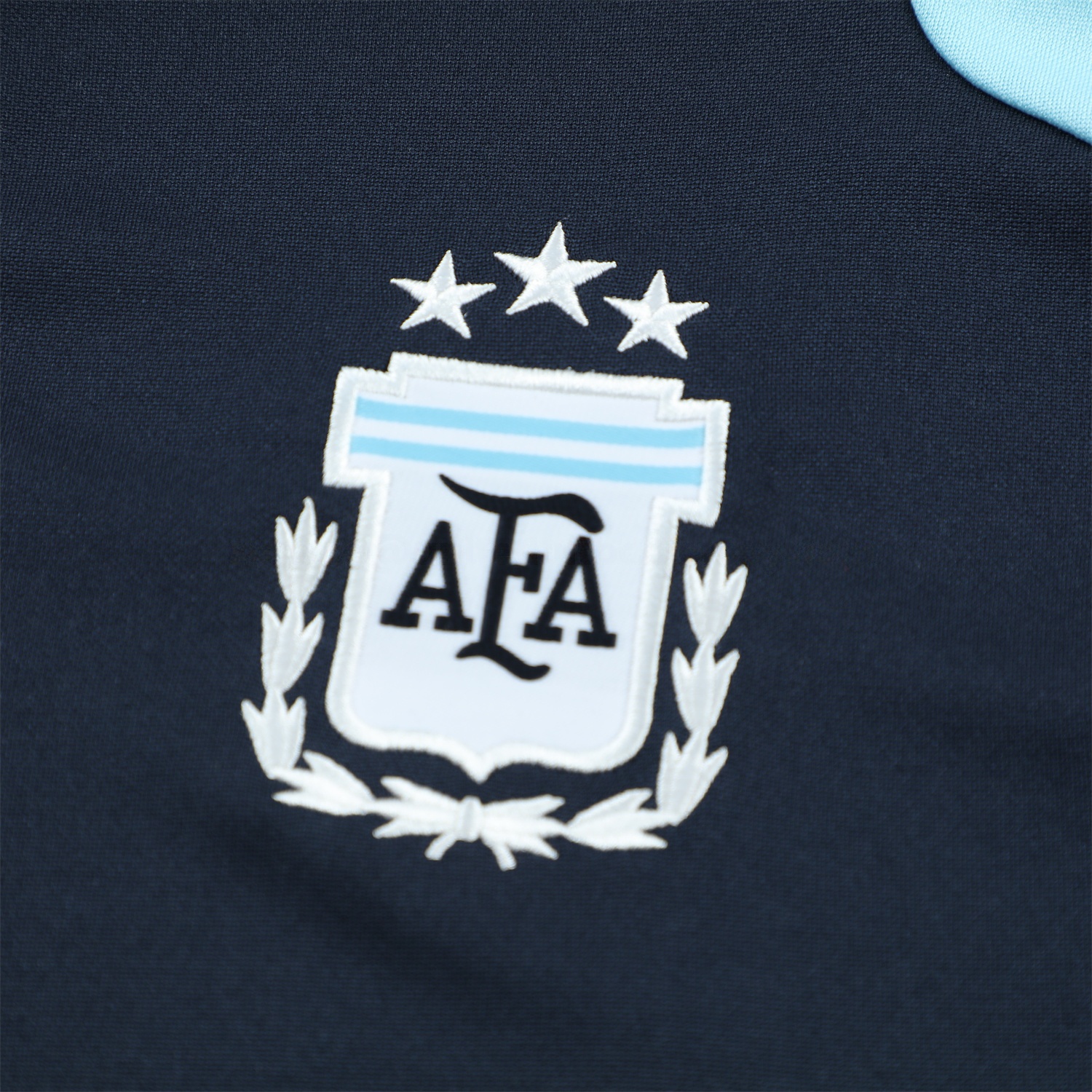 Argentina 2026 Kids Long Sleeve Training Set - Blue Black Top & Pants - UnitedFutballJersey