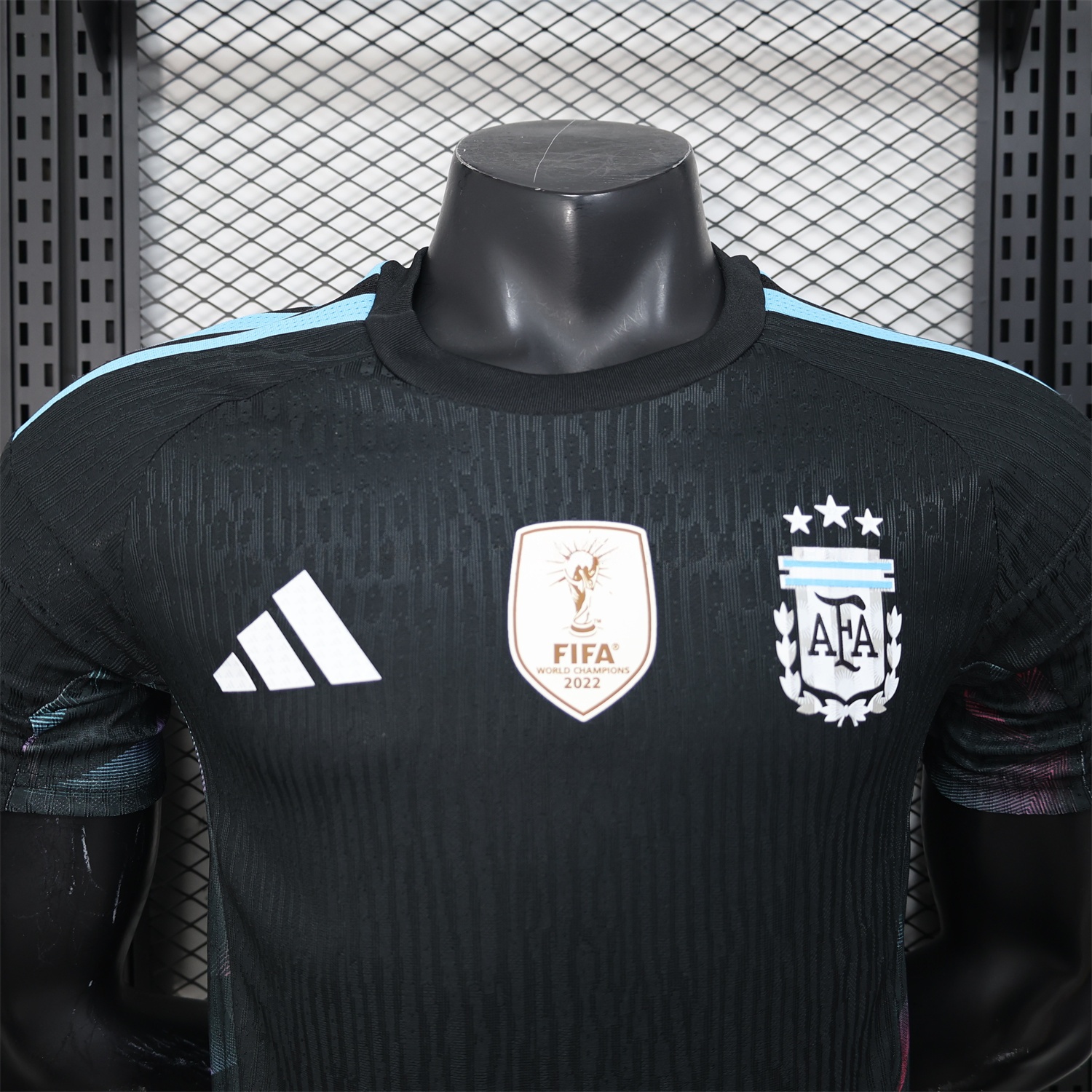 Argentina 2026 Black Pre-Match Training Jersey - Player Version - UnitedFutballJersey