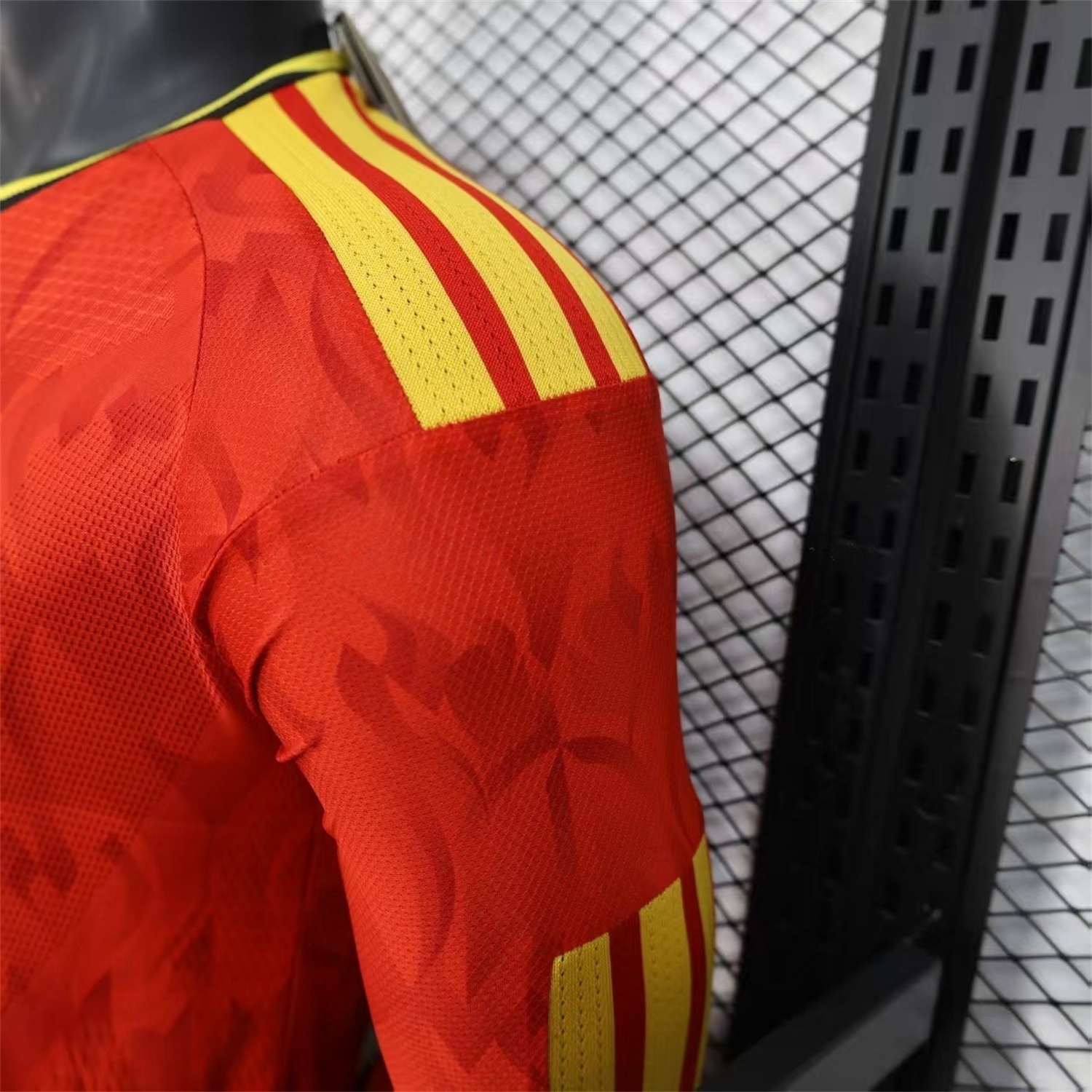 Belgium 2026 Home Long Sleeves Jersey - Player Version - UnitedFutballJersey