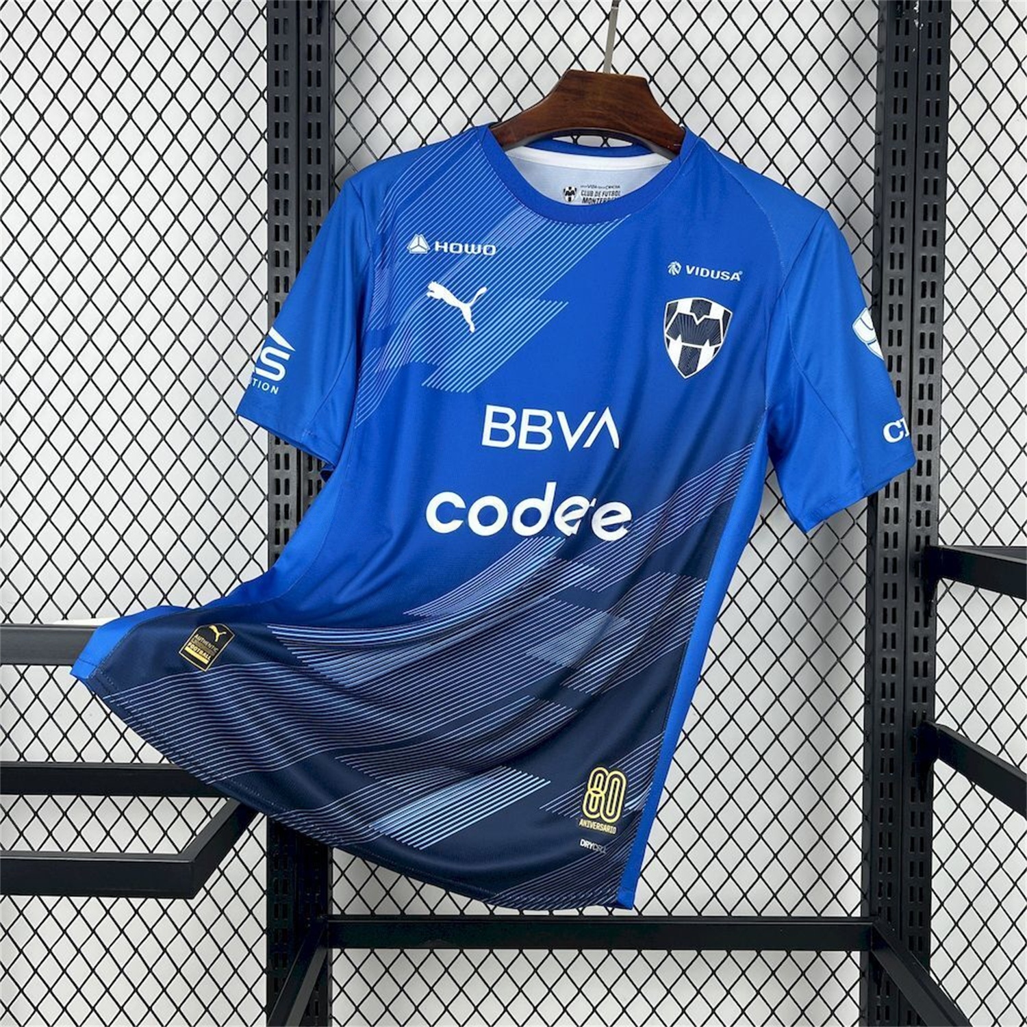 Rayados Monterrey 25-26 Third Blue Jersey - Fans Version - UnitedFutballJersey
