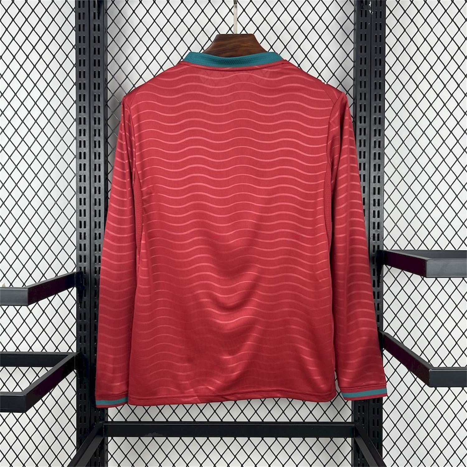 Portugal 2026 Home Long Sleeves Jersey - Fans Version - UnitedFutballJersey