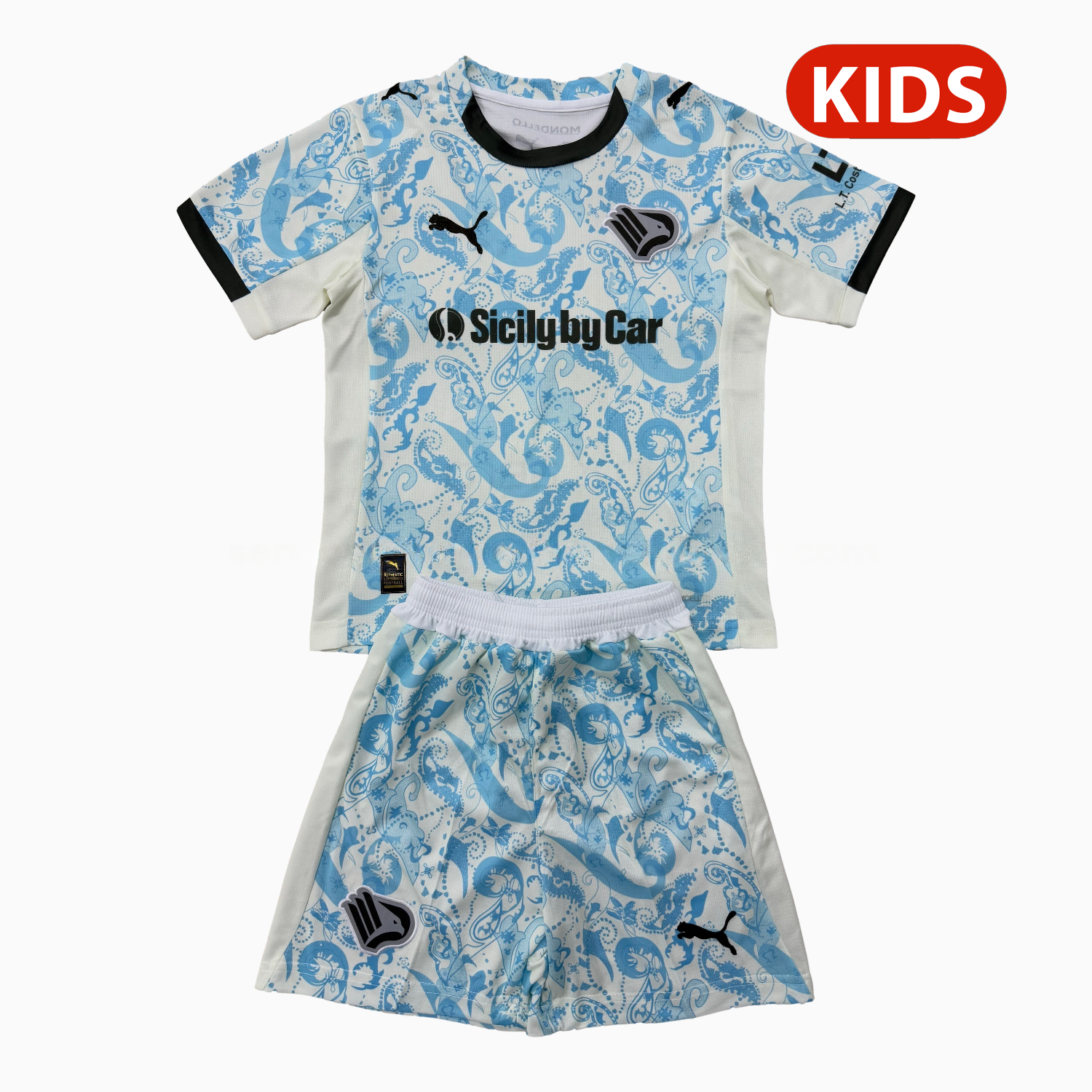 Palermo 25-26 Third Kids Kit - UnitedFutballJersey