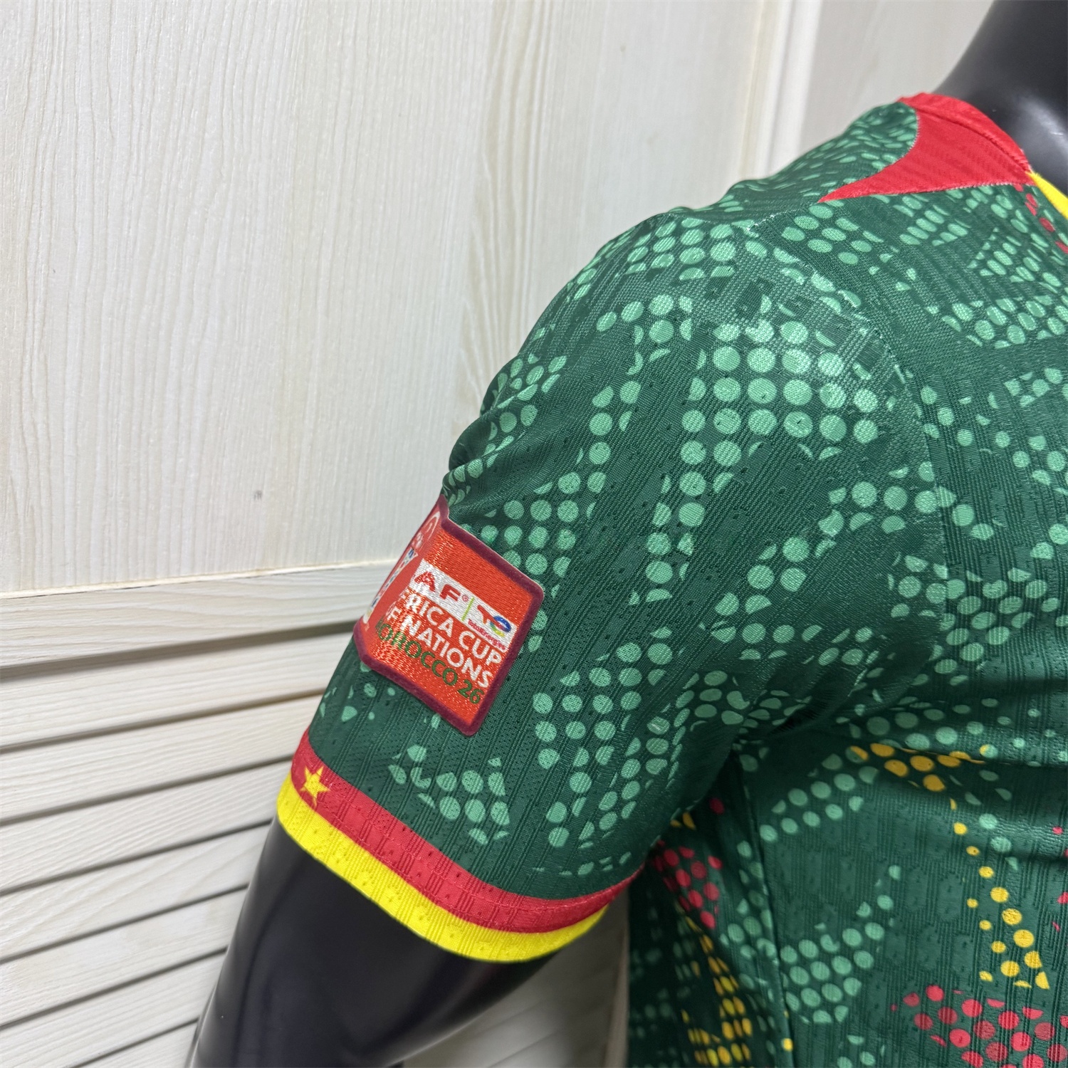 Cameroon 2026 Home Green Jersey - Player Version - UnitedFutballJersey