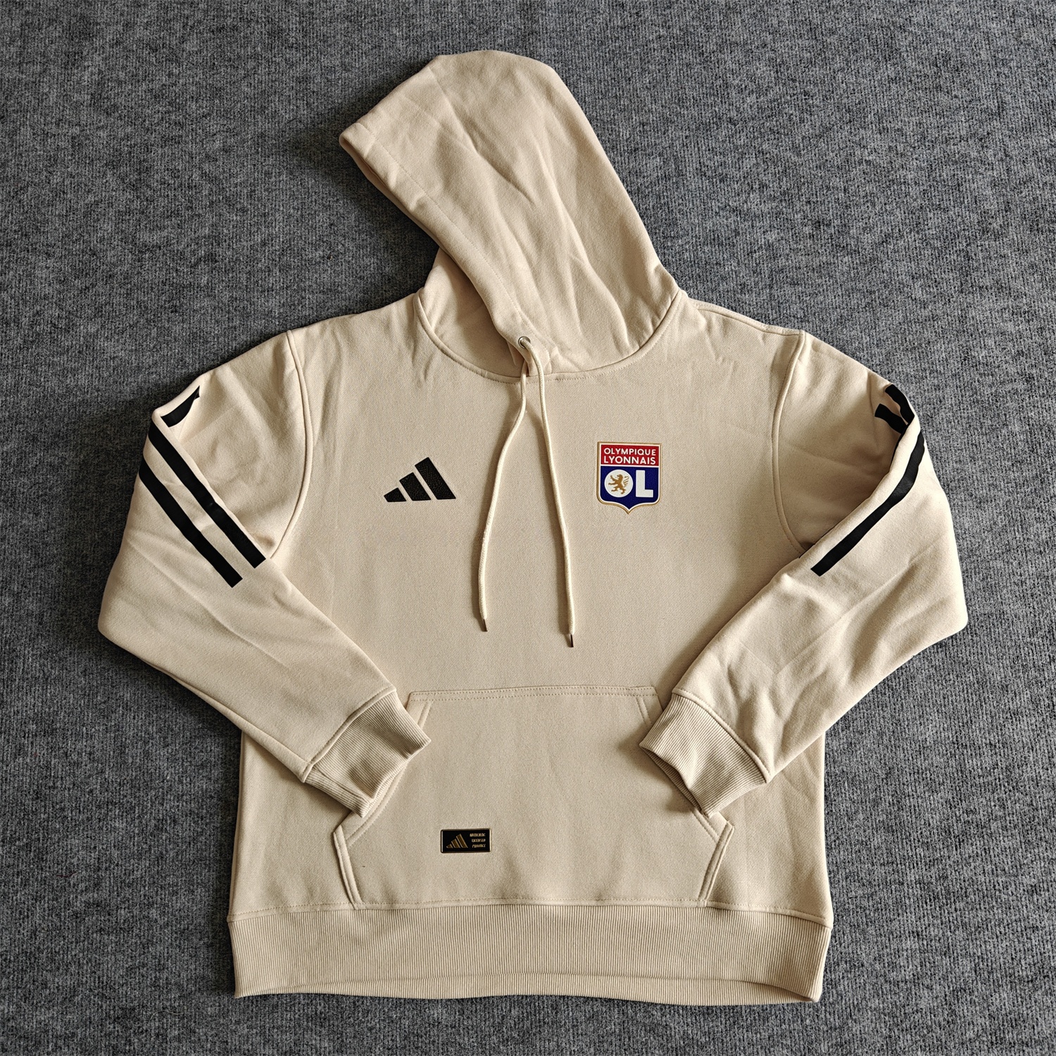 Lyon 25-26 Home Unisex Pullover Hoodie - UnitedFutballJersey