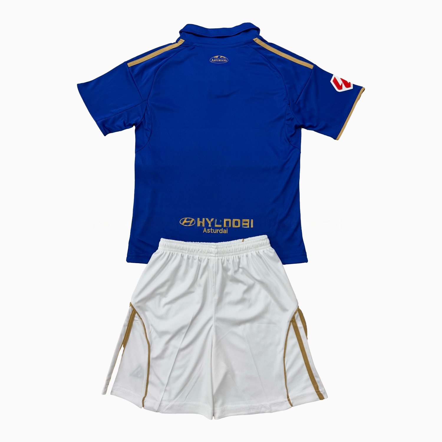 Real Oviedo 25-26 Home Men's Adult Jersey Set - Fans Version - UnitedFutballJersey