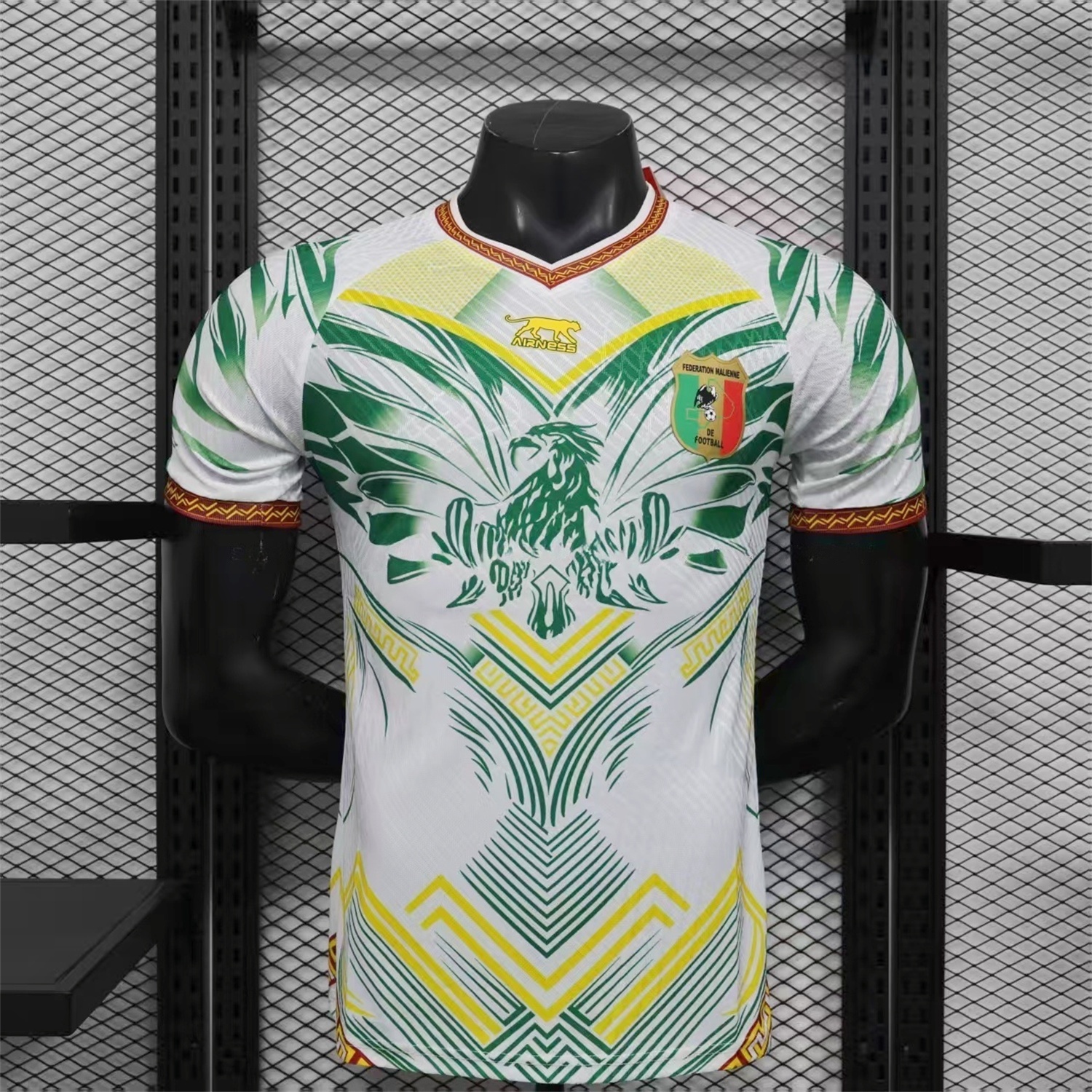 Mali 2026 Eagle White Jersey - Player Version - UnitedFutballJersey