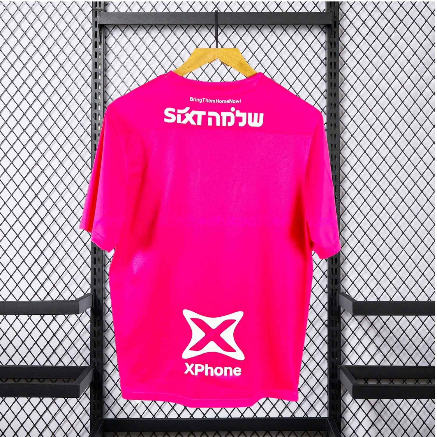 Hapoel Tel Aviv 25-26 October Pink Special Jersey - Fans Version - UnitedFutballJersey