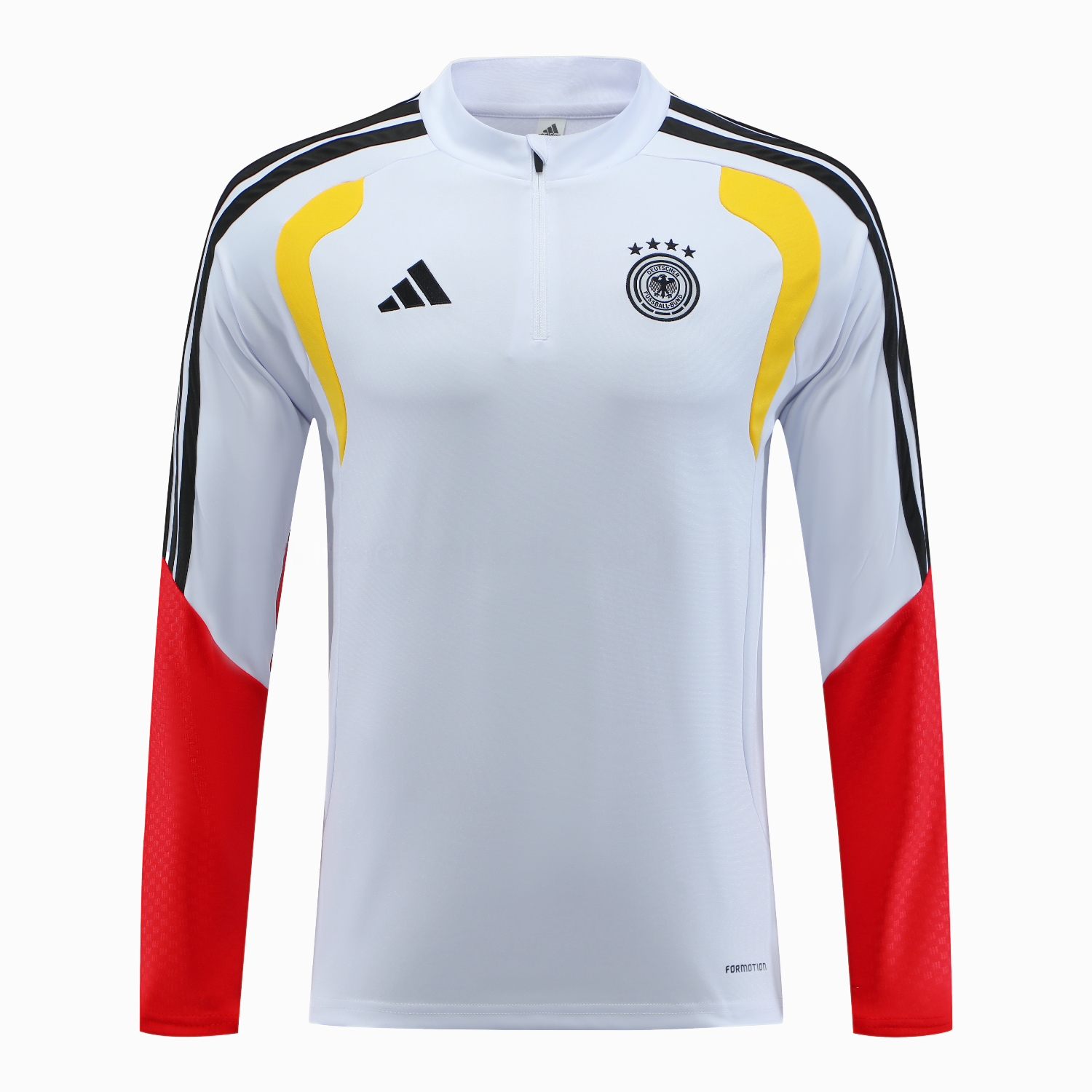 Germany 2026 Long Sleeve Training Set - White Top & Pants - UnitedFutballJersey