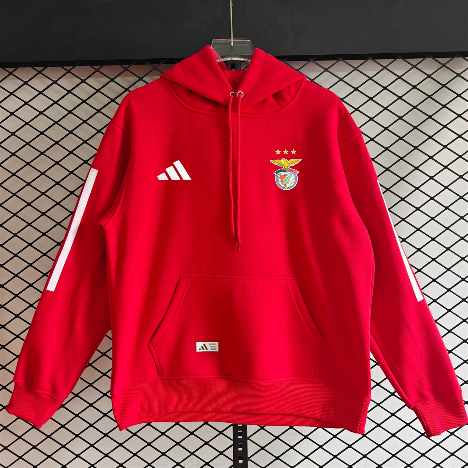 Benfica 25-26 Home Unisex Pullover Hoodie - UnitedFutballJersey