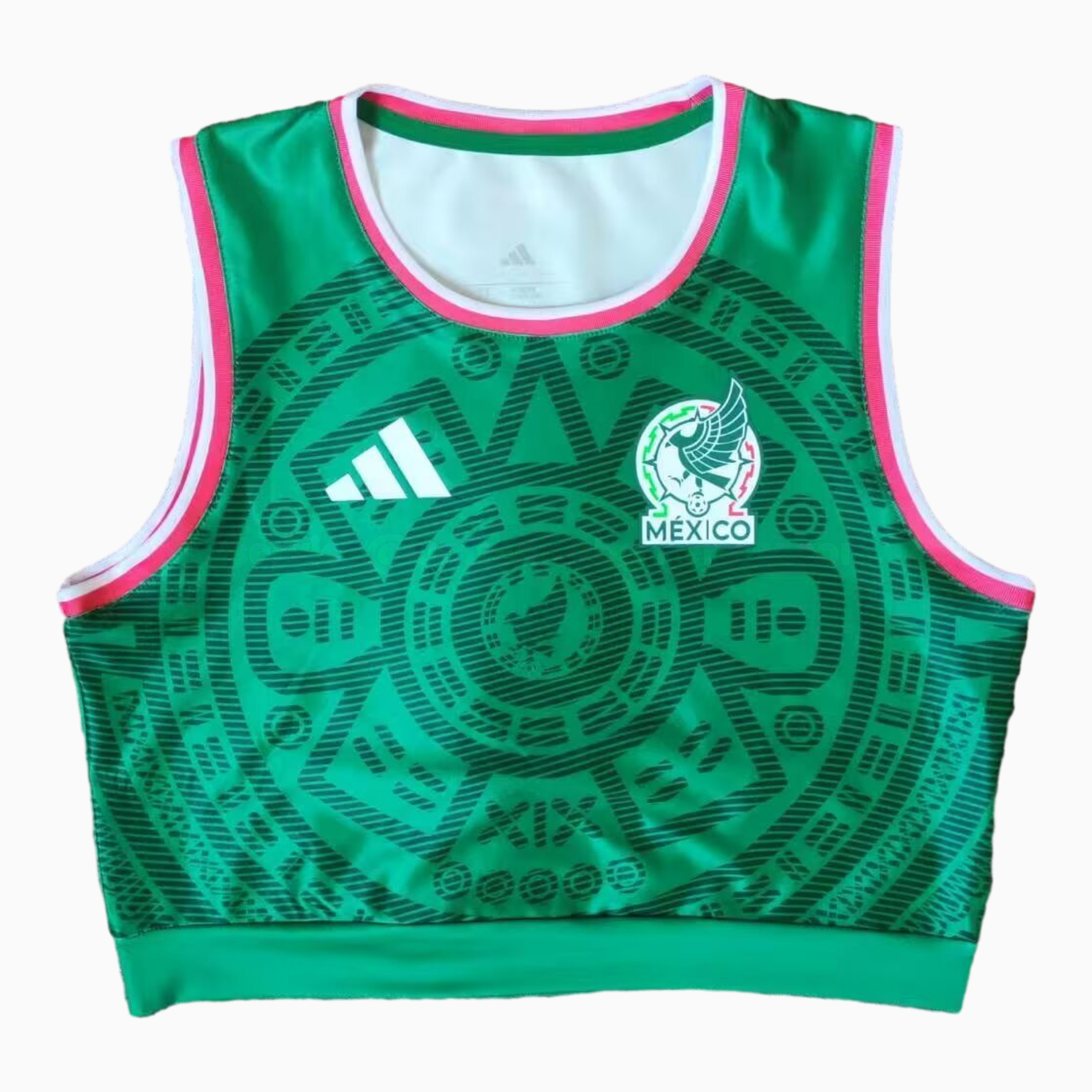 Women's Mexico 2026 Home Yoga Vest - UnitedFutballJersey