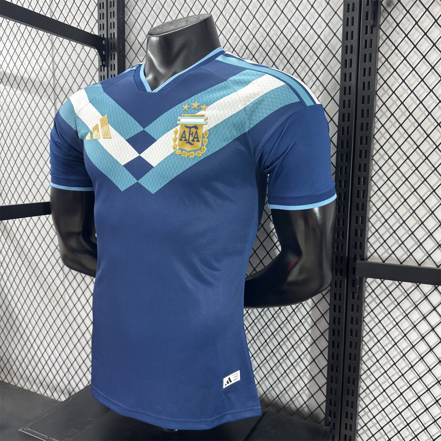 Argentina 2026 Blue Shoulder Stripes Special Jersey - Player Version - UnitedFutballJersey