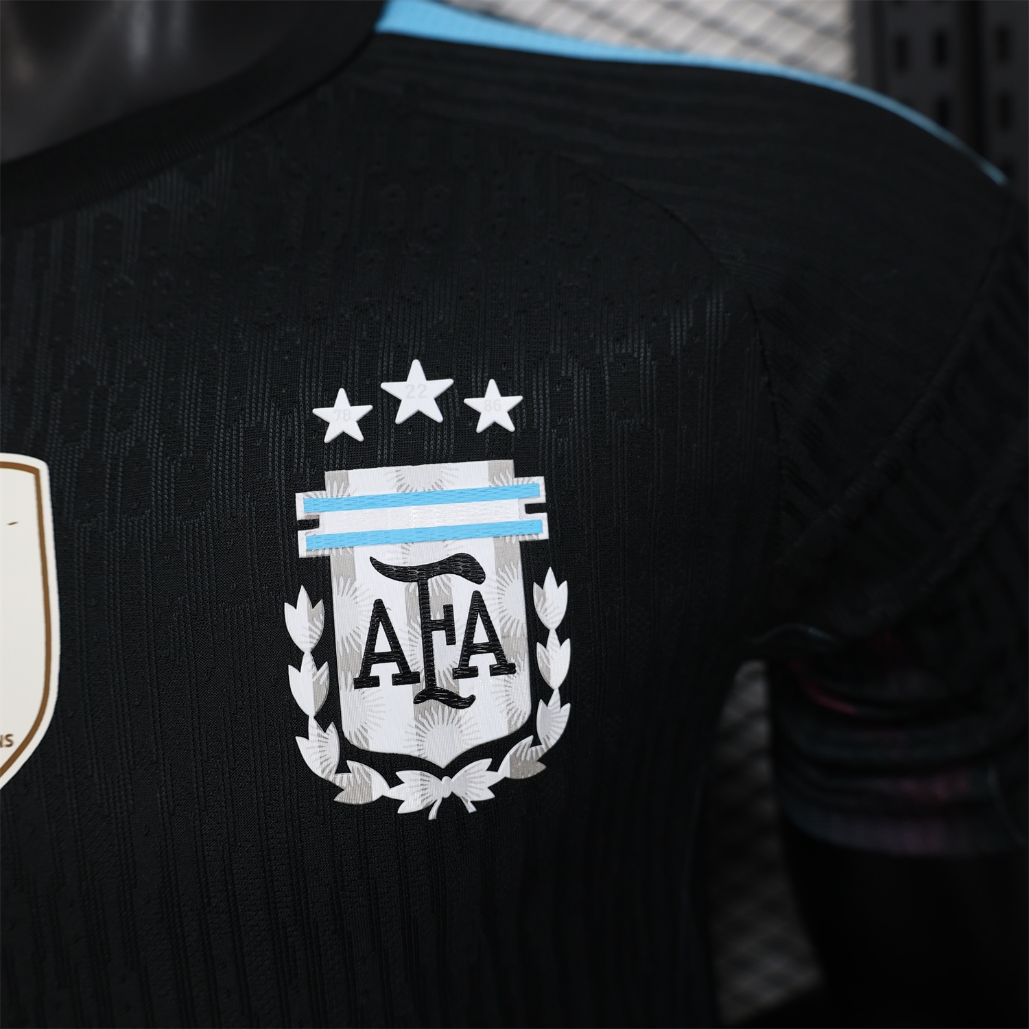 Argentina 2026 Black Pre-Match Training Jersey - Player Version - UnitedFutballJersey