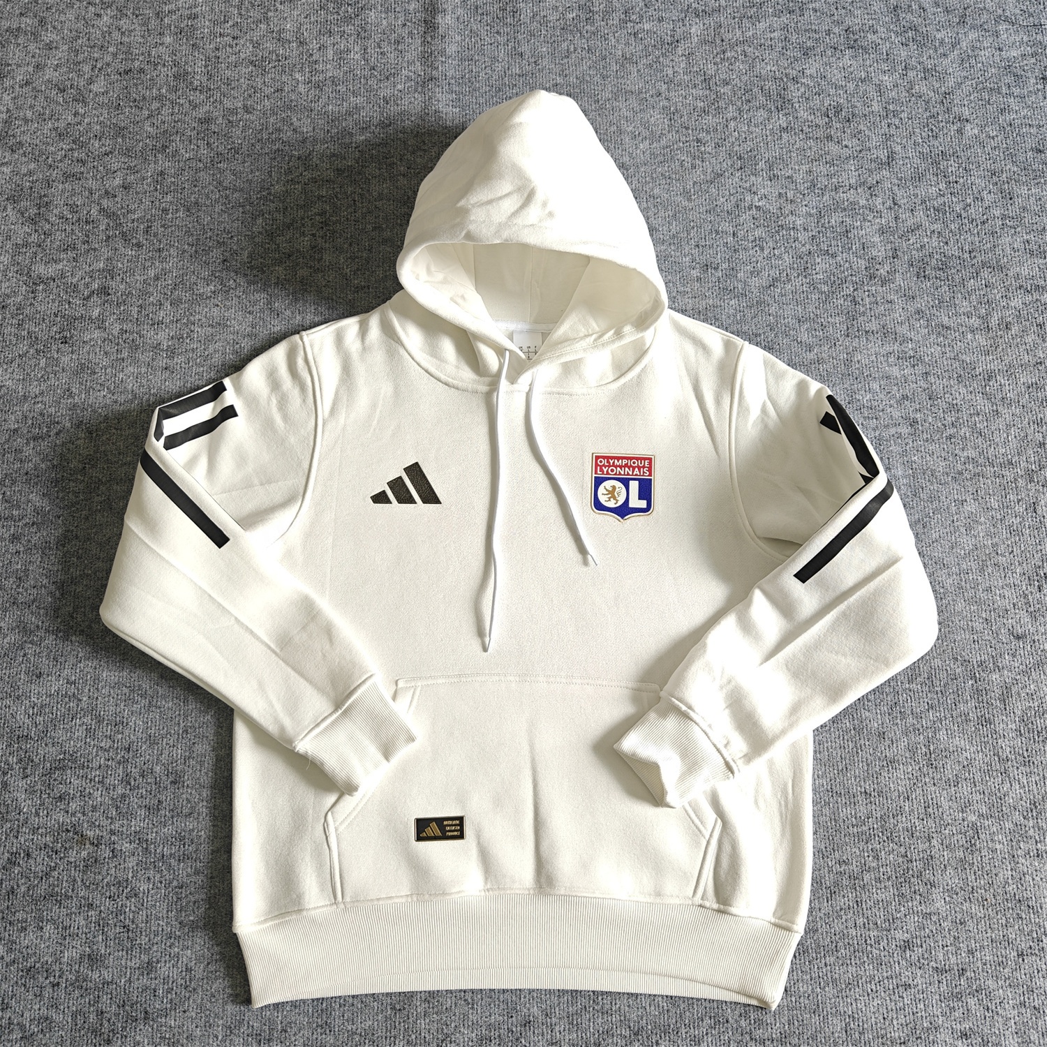 Lyon 25-26 Home Unisex Pullover Hoodie - UnitedFutballJersey