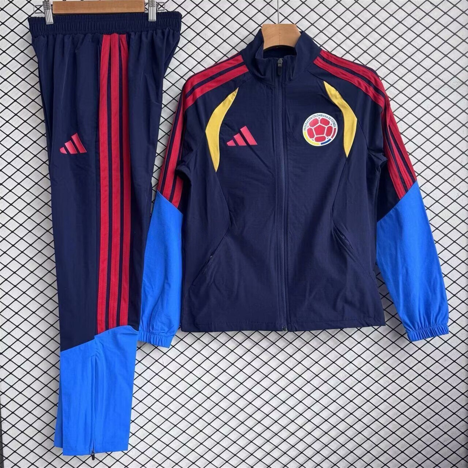 Colombia 2026 Windbreaker Training Set - Four Colors Top and Pants - UnitedFutballJersey