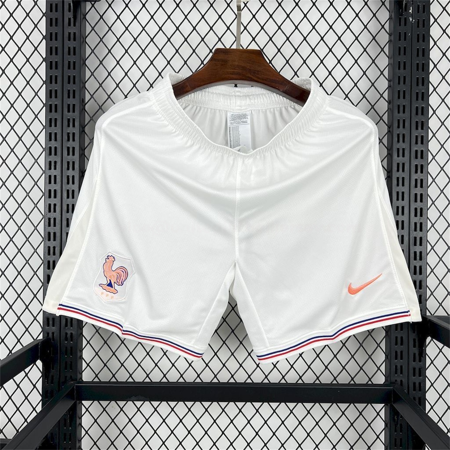 France 2026 Away White Shorts - Fans Version - UnitedFutballJersey