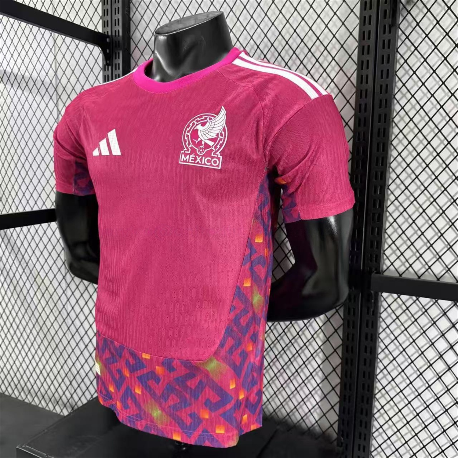 Mexico 2026 Pink Goalkeeper Jersey - Player Version - UnitedFutballJersey