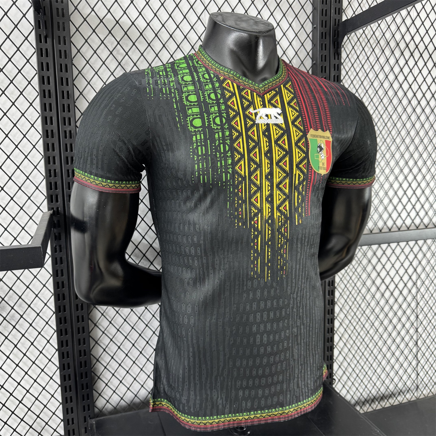 Mali 2025 Third Black Jersey - Player Version - UnitedFutballJersey