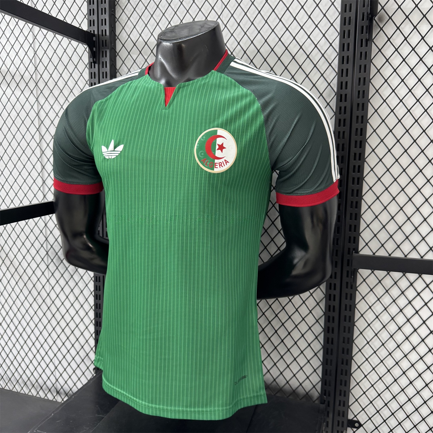 Algeria 2026 Away Green Jersey - Player Version - UnitedFutballJersey