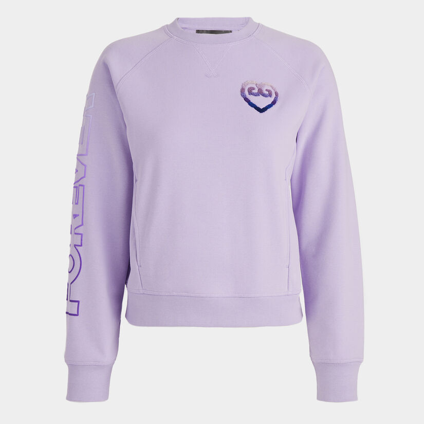 FOREVER FRENCH TERRY RAGLAN CREWNECK SWEATSHIRT