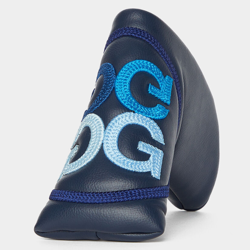 GRADIENT CIRCLE G'S VELOUR-LINED BLADE PUTTER COVER