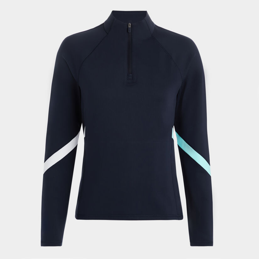 DOUBLE KNIT BRUSHED BACK SCUBA PULLOVER