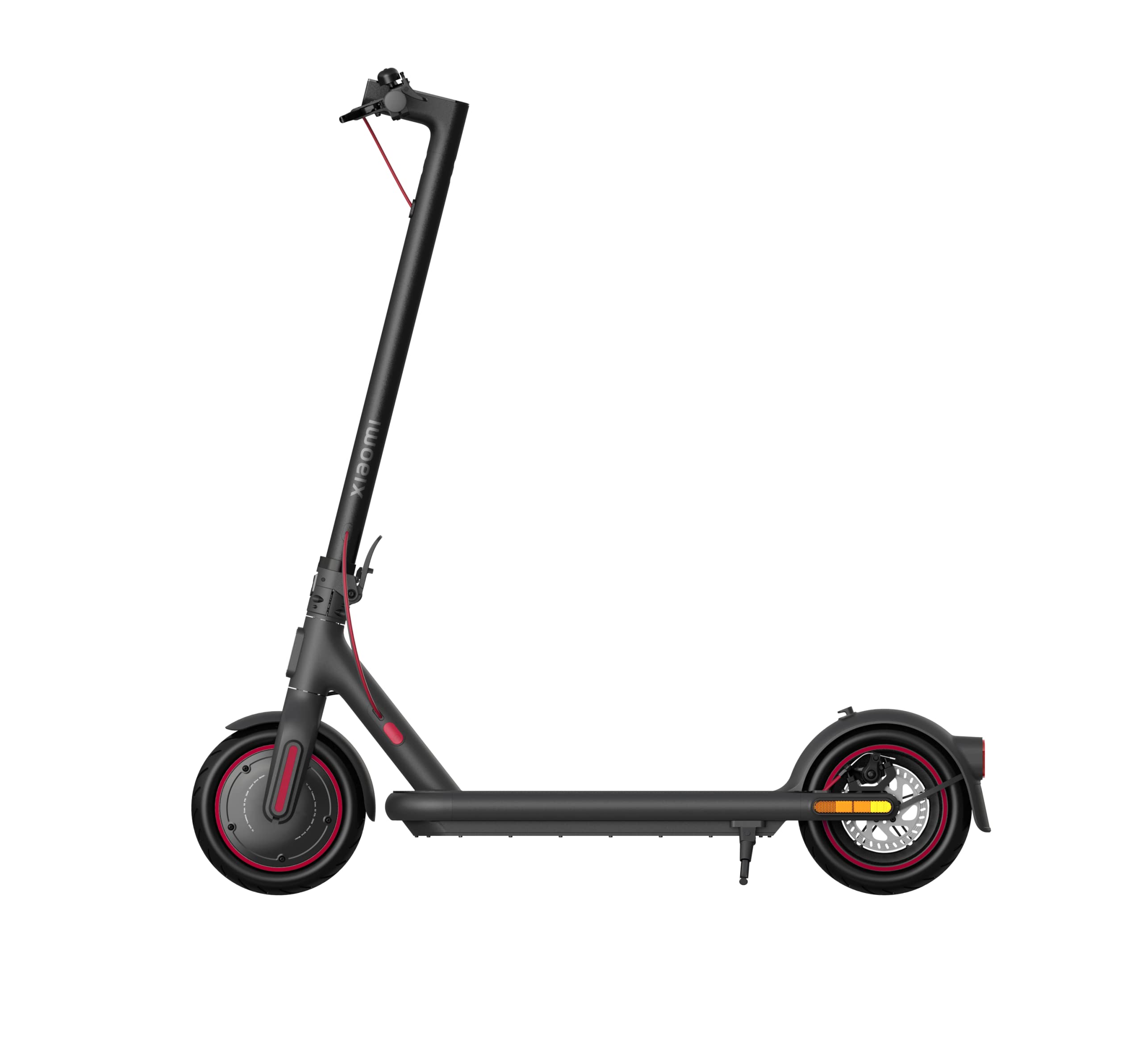 Electric Scooter 4 Pro - Electric scooter up to 25 km/h and 45 km distance, 700 W power, climbs slopes up to 20% inclination, LCD screen, aluminum, Black