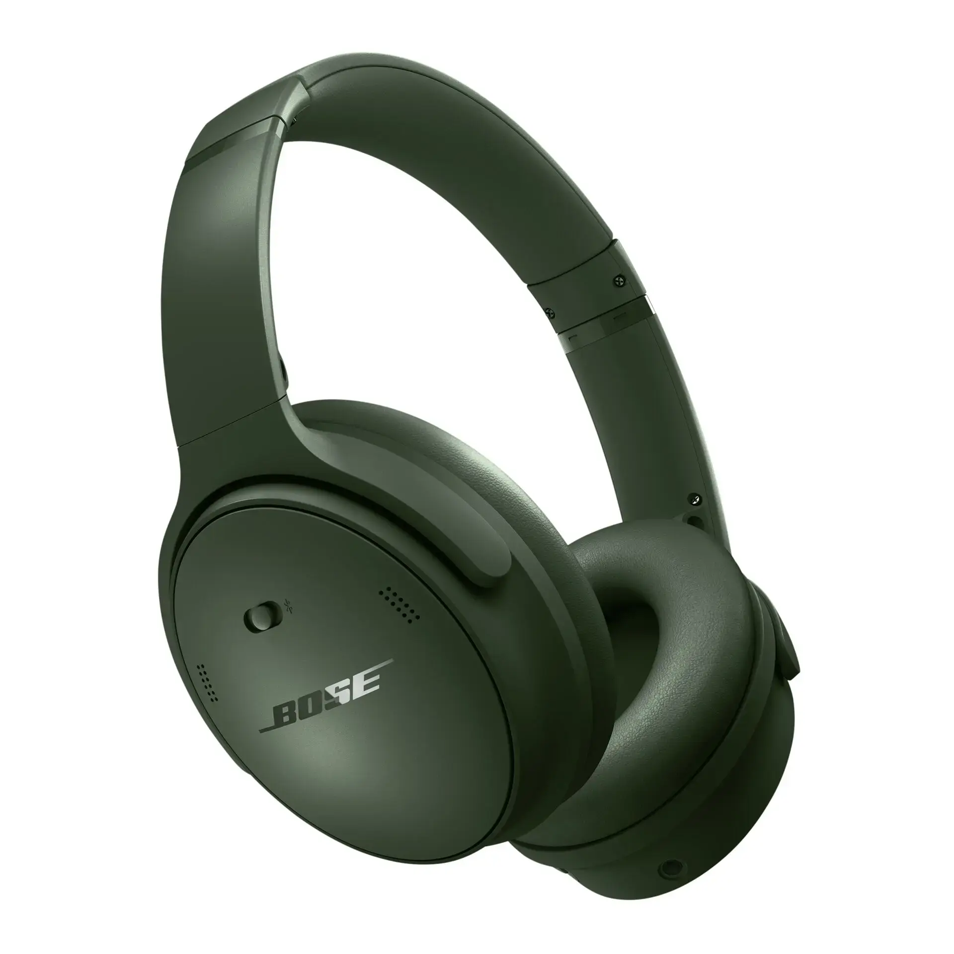 Bose - QuietComfort Wireless Noise Cancelling Over-the-Ear Headphones - White Smoke