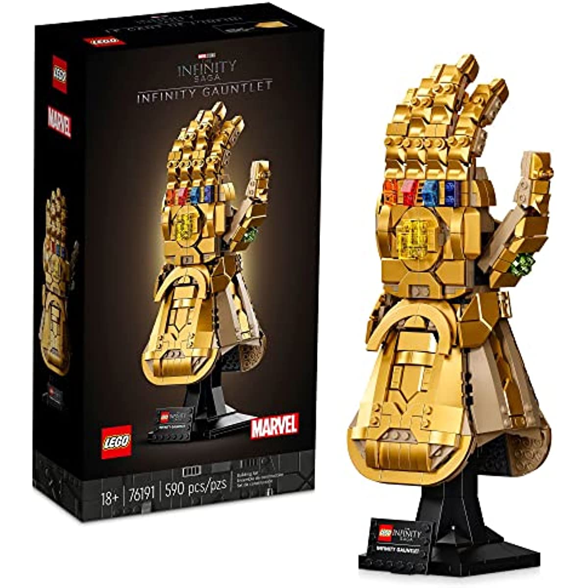 LEGO Marvel Super Heroes Infinity Gauntlet 76191 Building Set for Adults (590 Pieces)