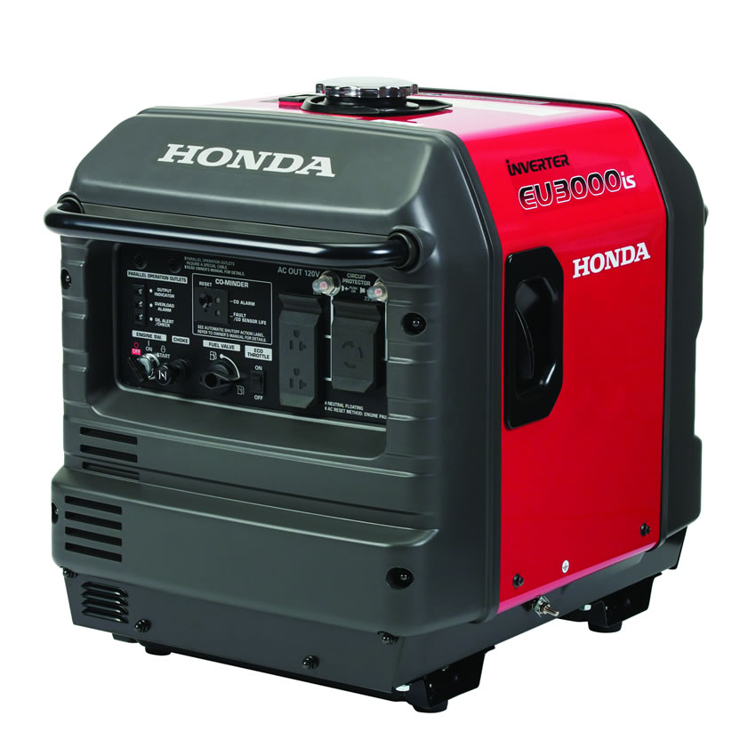 Honda EU3000iS 3000 watt 120V inverter generator with CO-MINDER™